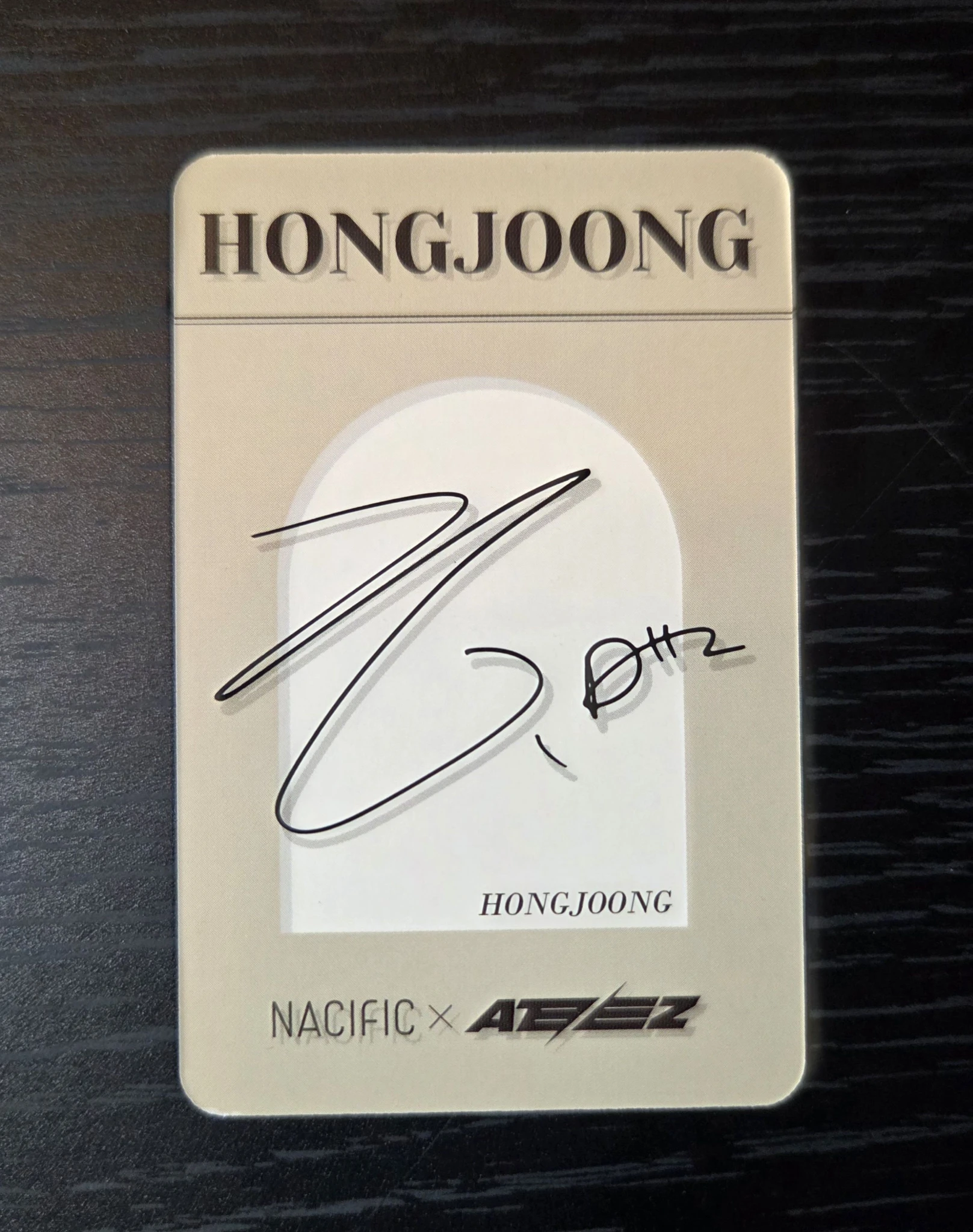 ATEEZ Hongjoong ATEEZ - Hongjoong - Ateez x Nacific Other round 9 listing photo 3