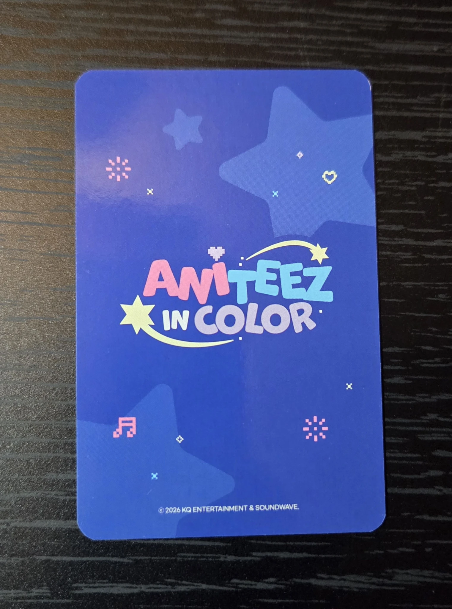 ATEEZ Hongjoong ATEEZ - Hongjoong - ANITEEZ IN COLOR Other trading card merch photocard listing photo 3