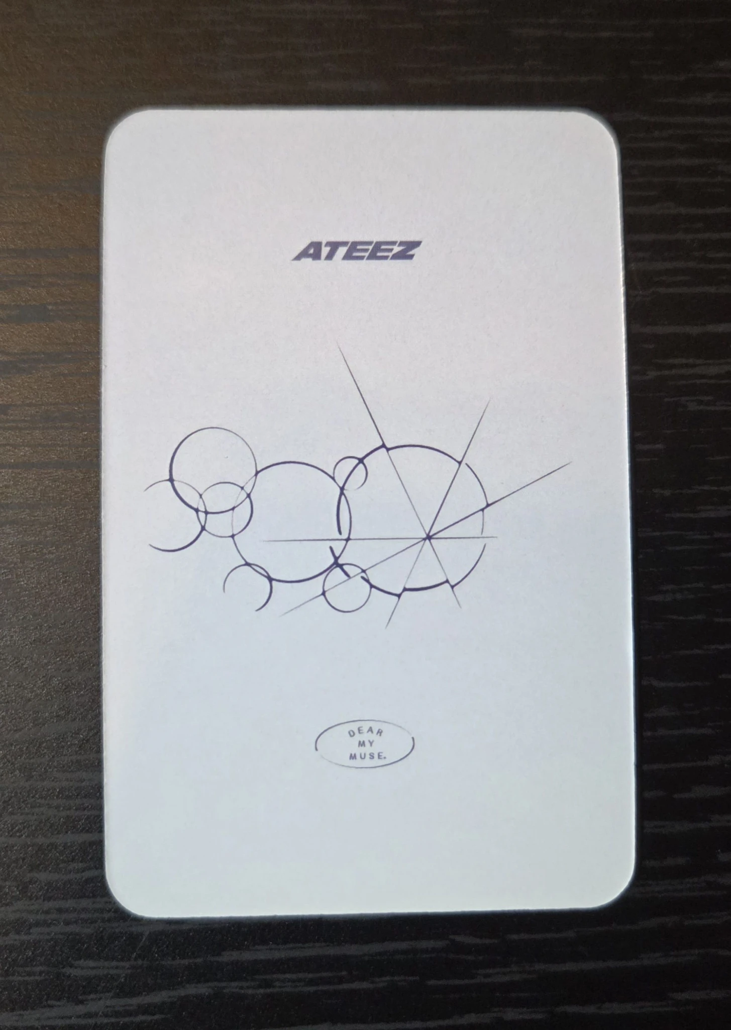 ATEEZ Hongjoong ATEEZ - Hongjoong - Golden Hour : Part.4 Album dear my muse (dmm) lucky draw round 1 version 2 listing photo 3