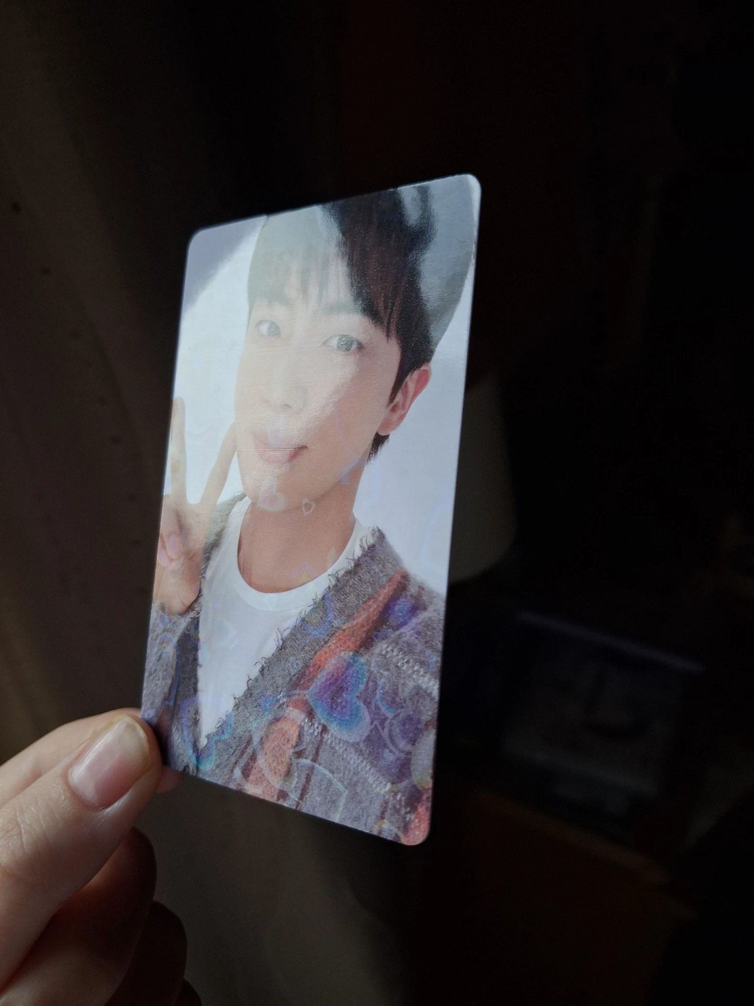 BTS Jin BTS - Jin - Happy Album universal music store pre-order benefit postcard listing photo 3