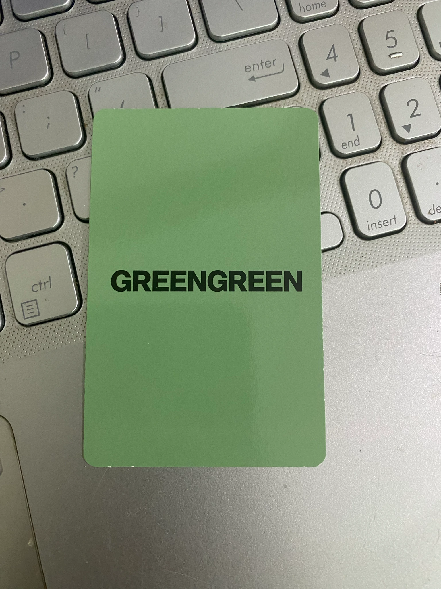 CORTIS Keonho CORTIS - Keonho - GREENGREEN Album barnes & noble exclusive pob (pre-order benefit) listing photo 3