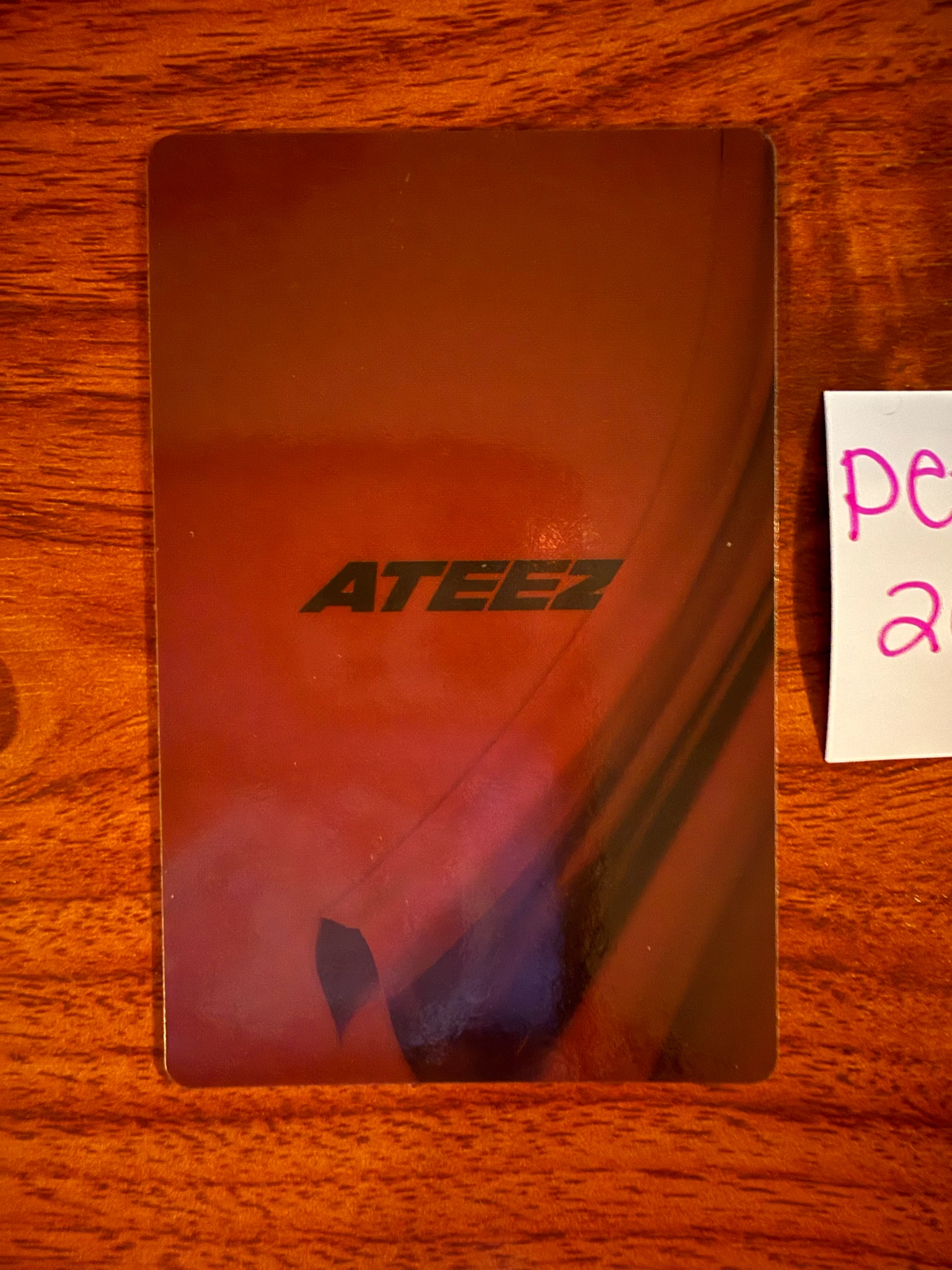 ATEEZ Mingi ATEEZ - Mingi - GOLDEN HOUR : Part.5 Album international exclusive album photocard listing photo 3