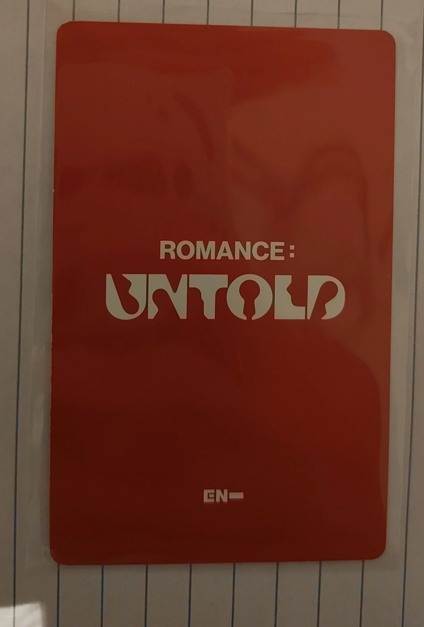 ENHYPEN Sunoo ENHYPEN - Sunoo - ROMANCE: UNTOLD Album weverse albums ver. listing photo 3