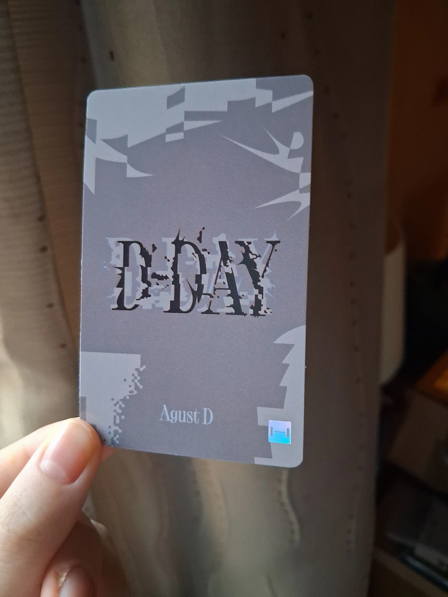 BTS SUGA BTS - SUGA - D-DAY Album lucky draw soundwave listing photo 3