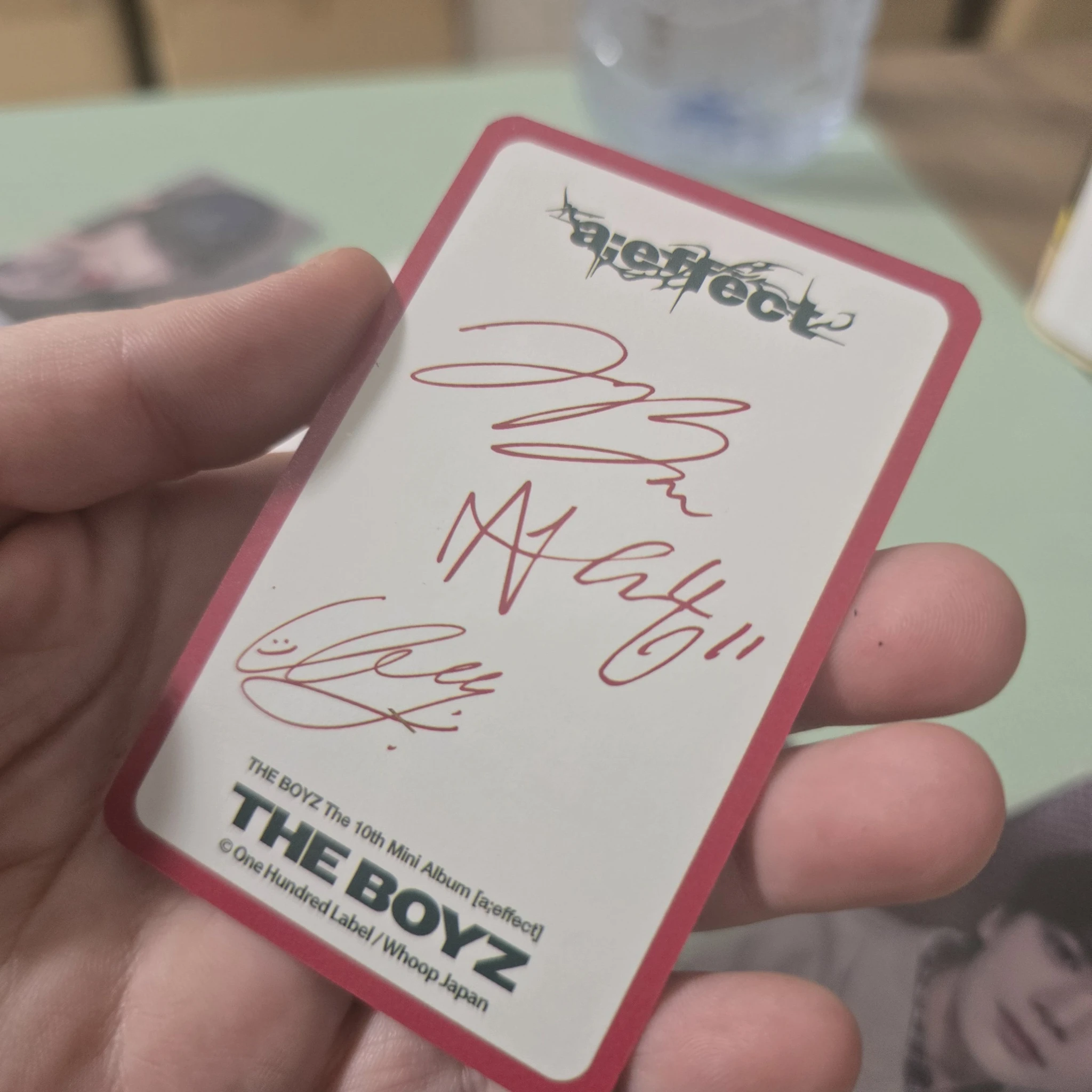 THE BOYZ THE BOYZ - Jacob & New & Q - a;effect Album whoop japan/marvel listing photo 3