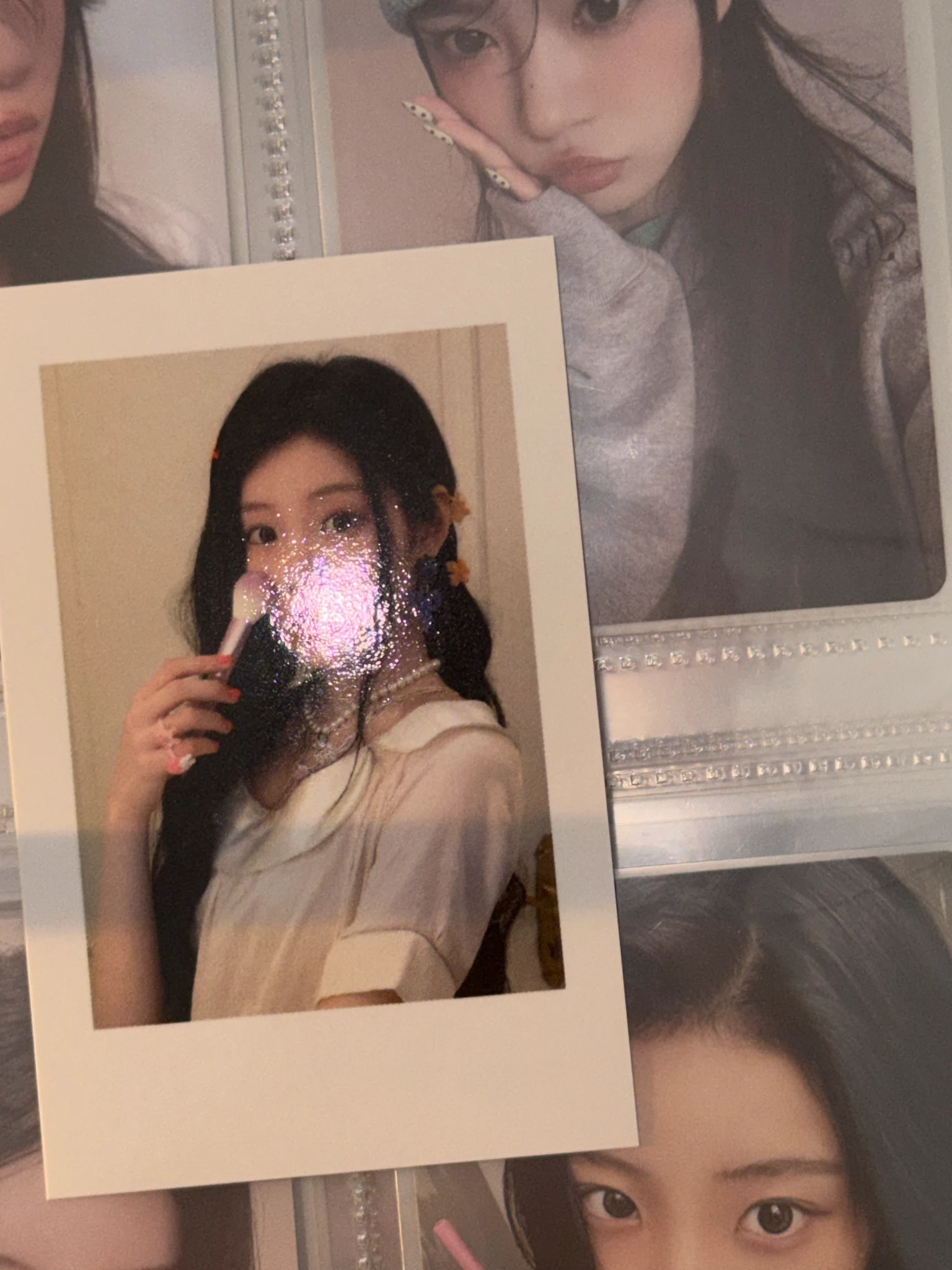 ILLIT Wonhee ILLIT - Wonhee - MAMIHLAPINATAPAI Album blue dream media (bdm) fansign polaroid listing photo 3
