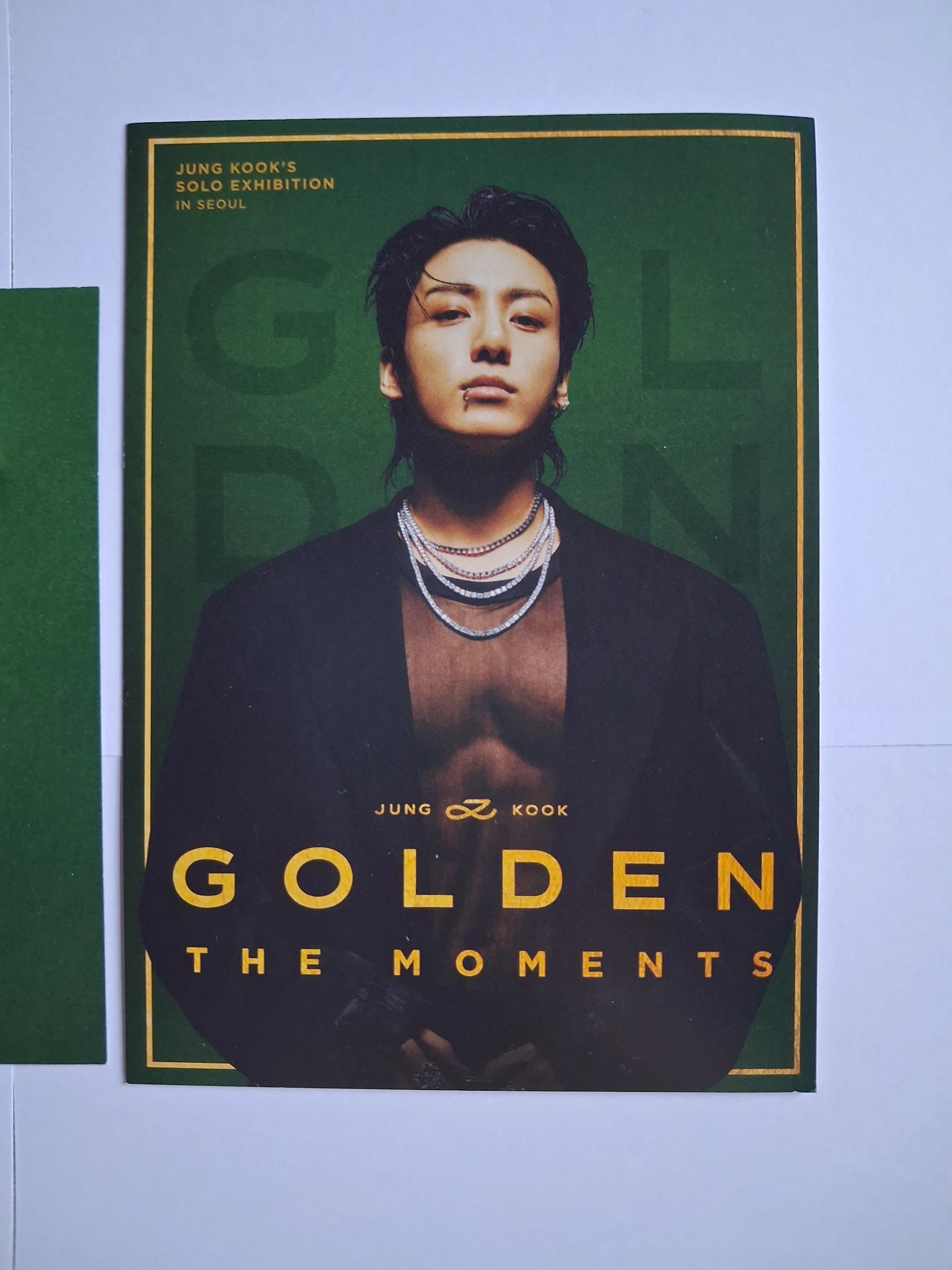 BTS Jungkook BTS - Jungkook - GOLDEN: The Moments Event photo ticket type a listing photo 3