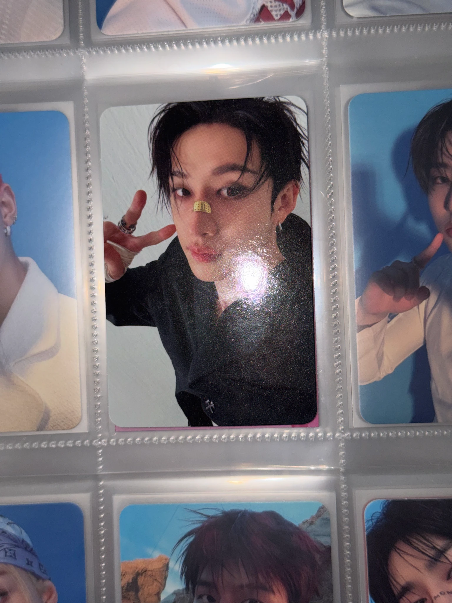 Stray Kids Bang Chan Stray Kids - Bang Chan - KARMA Album album photocard accordion version first press only listing photo 3