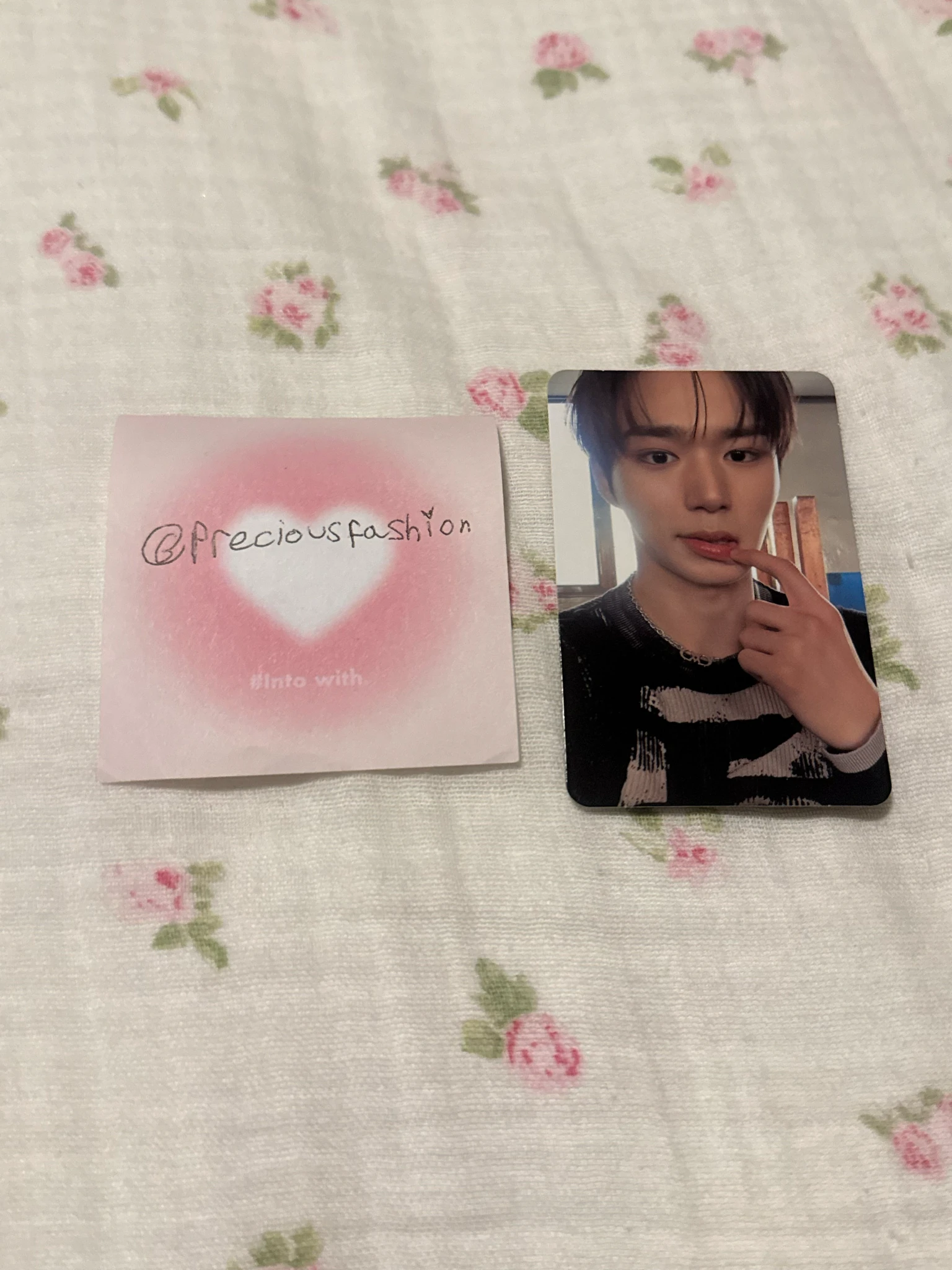 WEi Junseo WEi - Junseo - The Feelings Album album photocard manic version listing photo 3