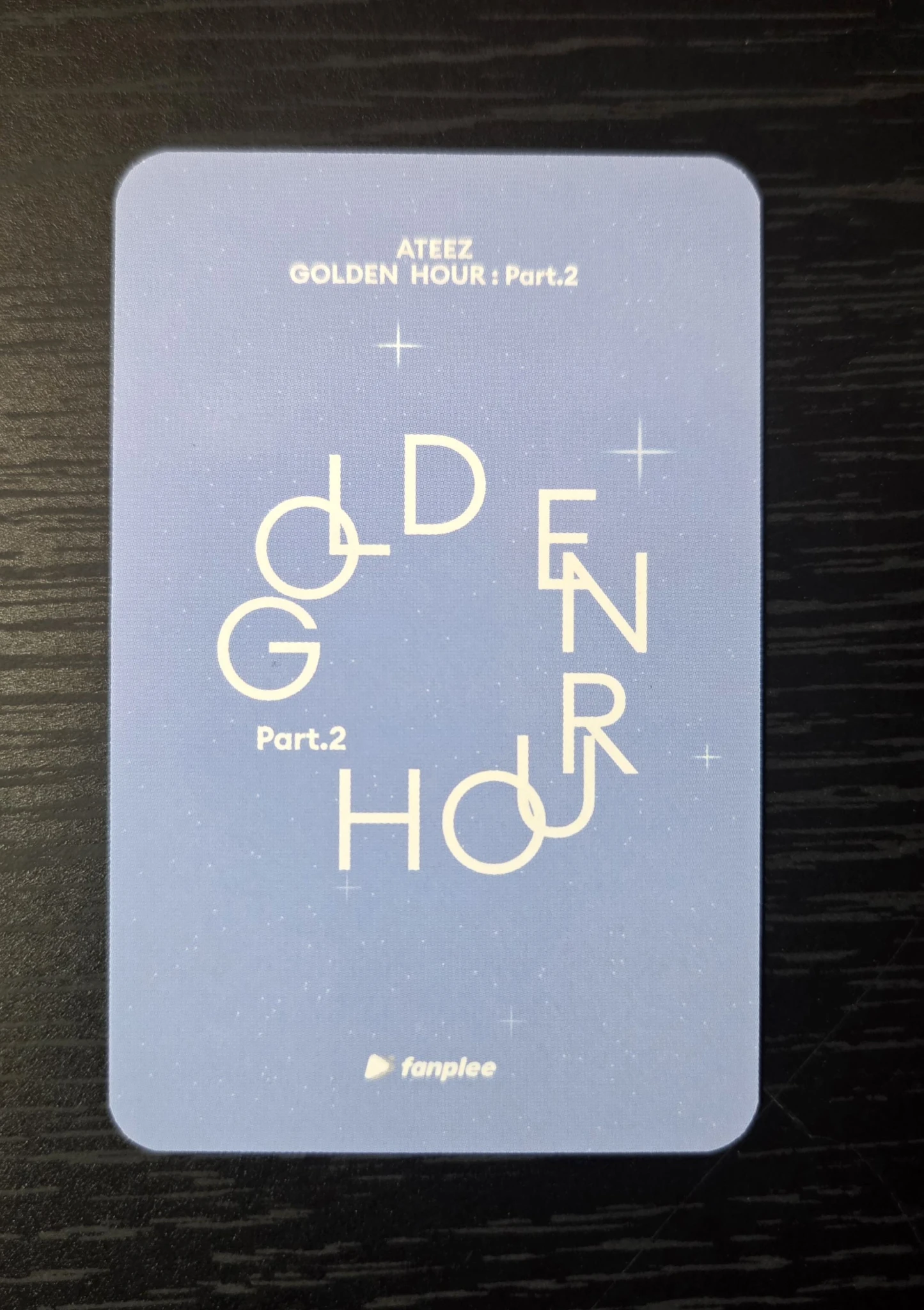 ATEEZ Yeosang ATEEZ - Yeosang - Golden Hour : Part.2 Album fromm store fanplee withmuu music planet jump up makestar minirecord shop pob (pre-order benefit) listing photo 3