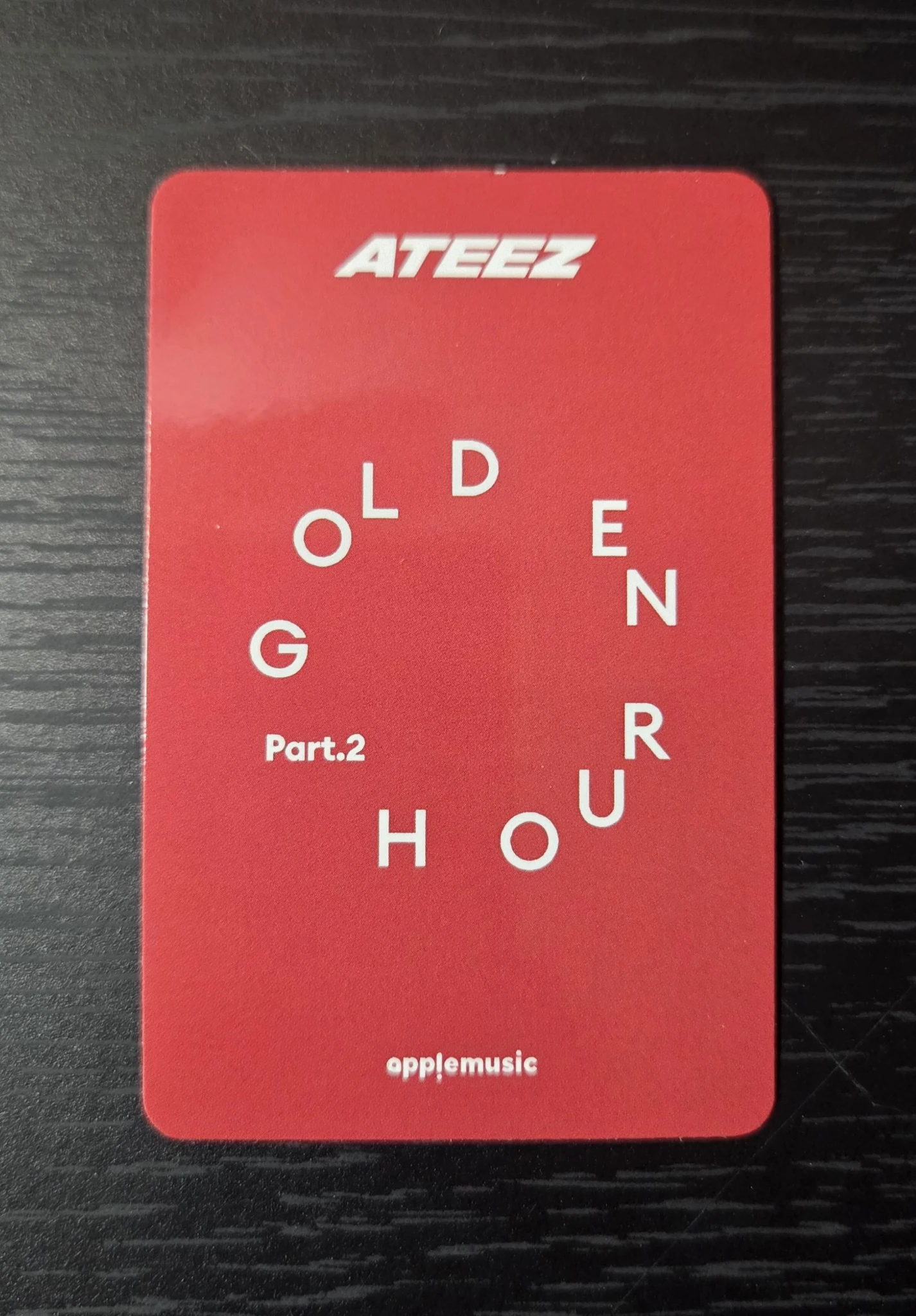 ATEEZ Yeosang ATEEZ - Yeosang - Golden Hour : Part 2 Album lucky draw apple music listing photo 3