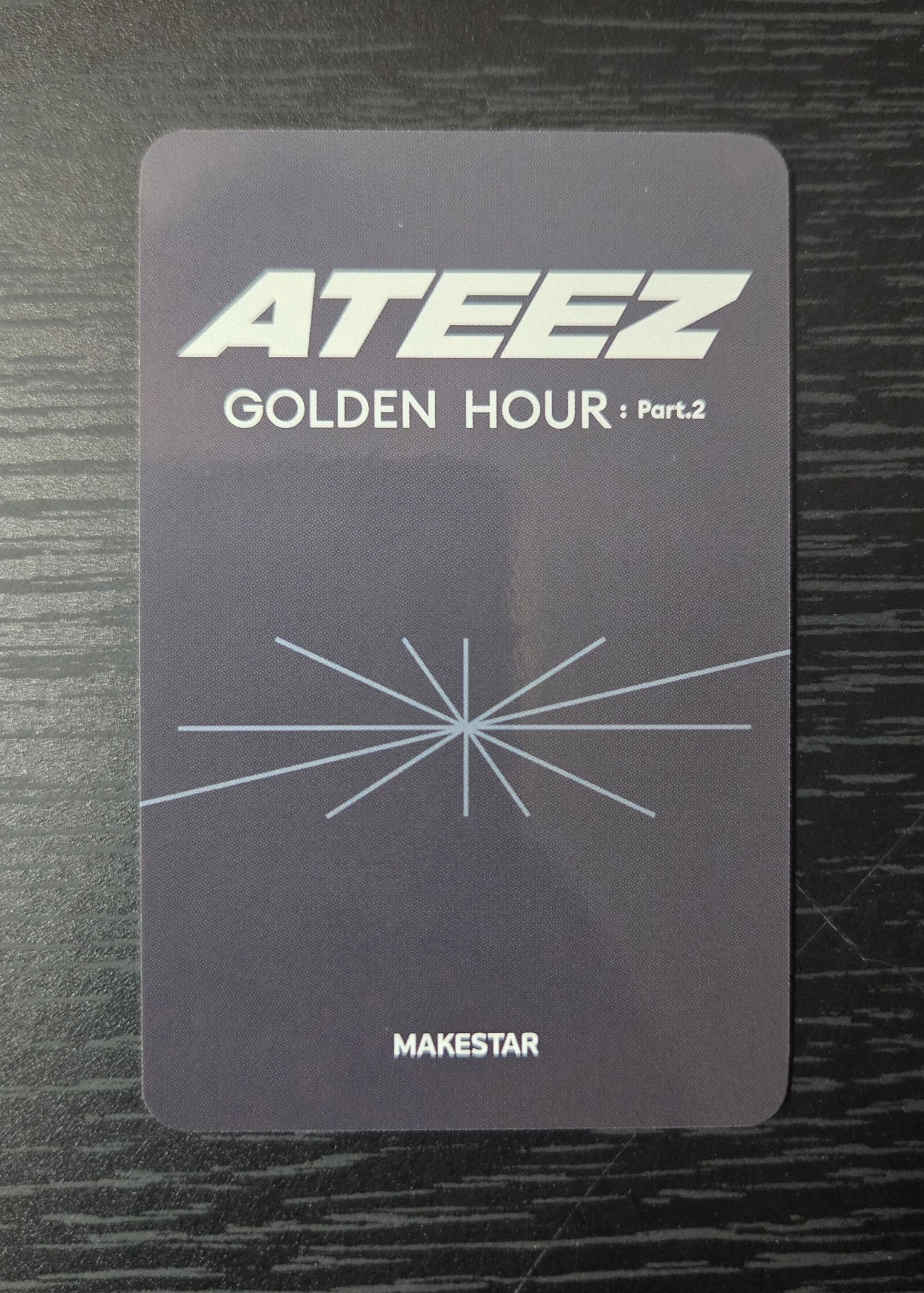 ATEEZ Yeosang ATEEZ - Yeosang - Golden Hour : Part 2 Album makestar lucky draw version 2 listing photo 3