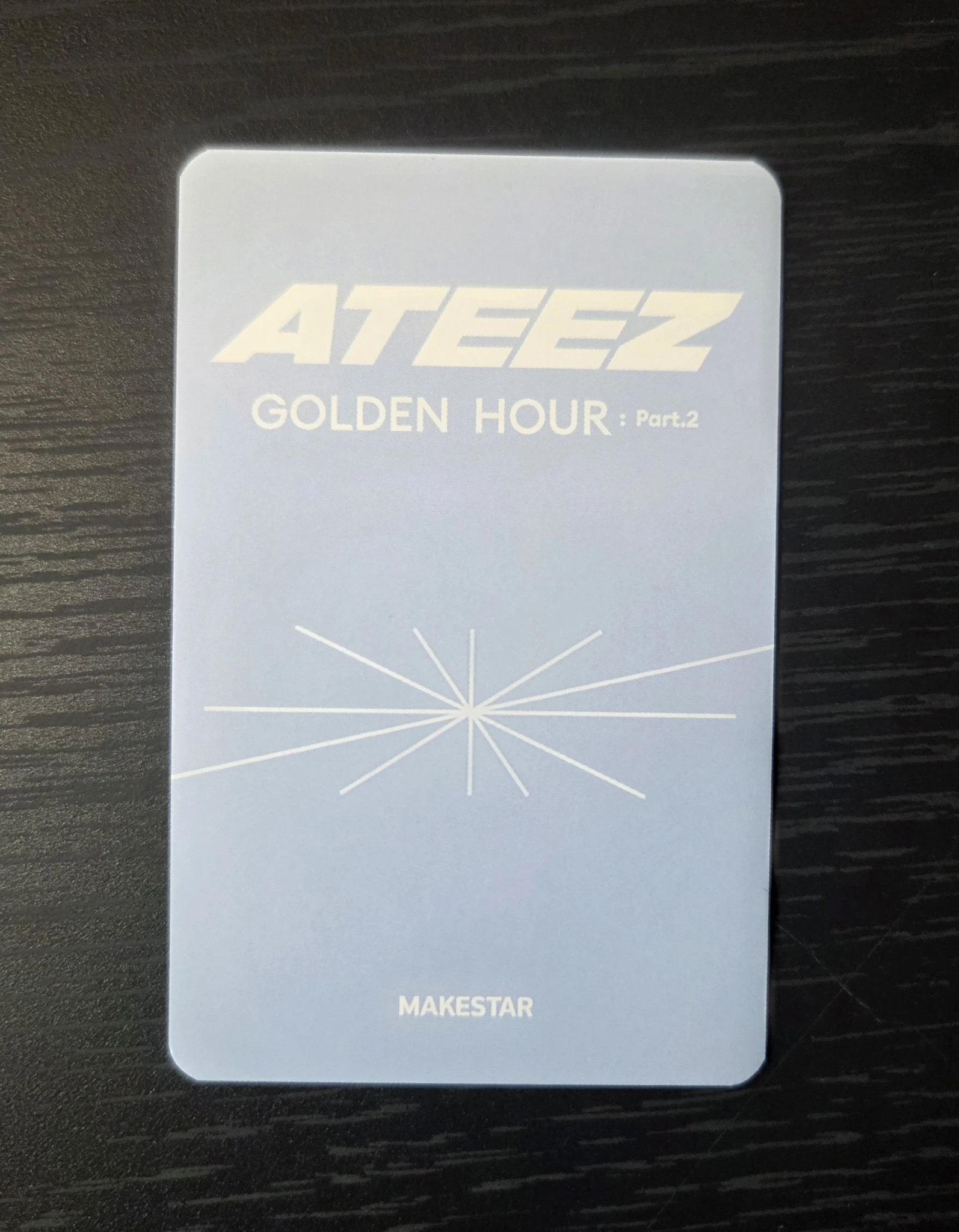 ATEEZ Yeosang ATEEZ - Yeosang - Golden Hour : Part 2 Album makestar lucky draw version 1 listing photo 3