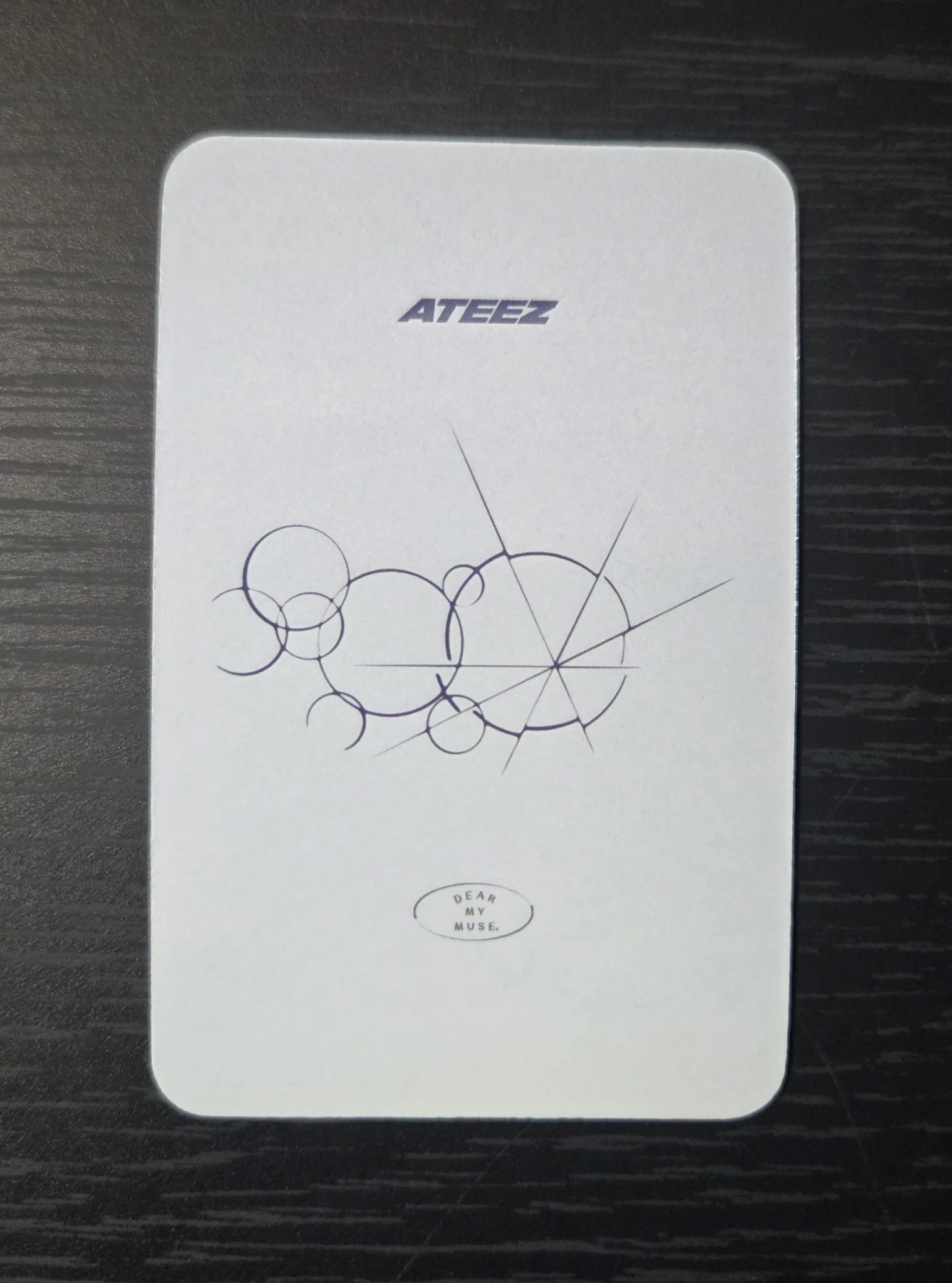 ATEEZ Yeosang ATEEZ - Yeosang - Golden Hour : Part.4 Album dear my muse (dmm) lucky draw round 1 version 2 listing photo 3