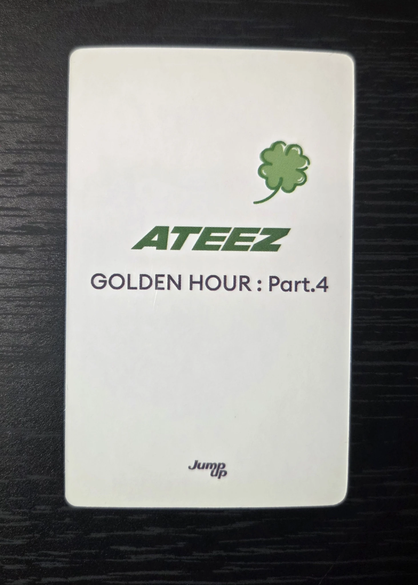 ATEEZ Yeosang ATEEZ - Yeosang - Golden Hour : Part.4 Album jump up fansign round 2 listing photo 3