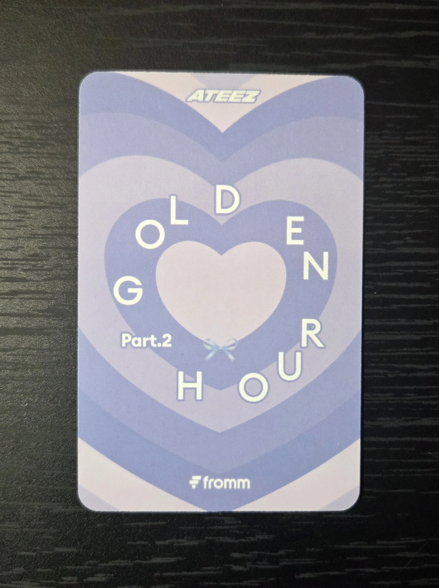 ATEEZ Yeosang ATEEZ - Yeosang - Golden Hour : Part 2 Album fromm store fansign listing photo 3