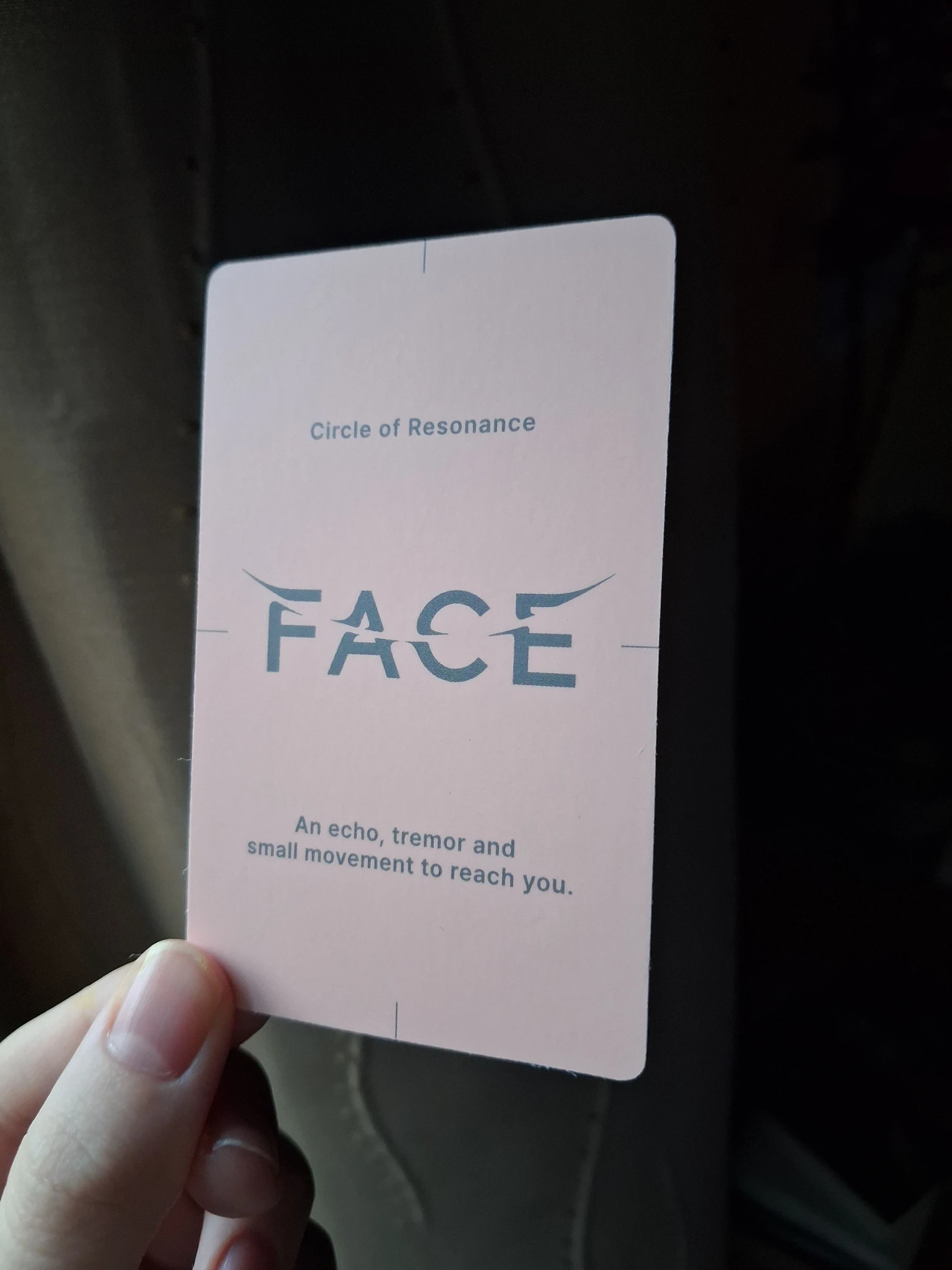 BTS Jimin BTS - Jimin - Face Album album photocard invisible face ver. undefinable face ver. listing photo 3