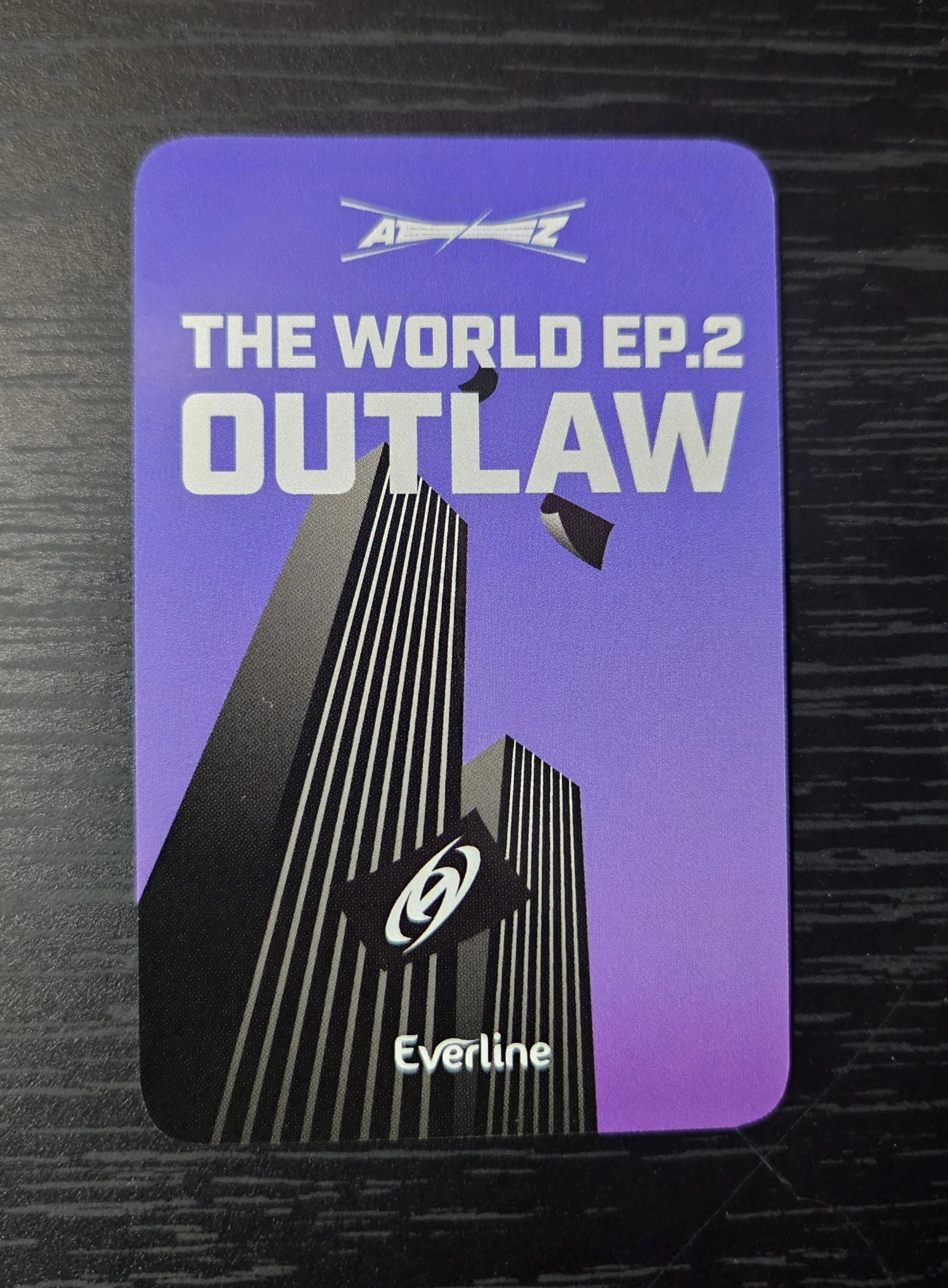 ATEEZ Yeosang ATEEZ - Yeosang - THE WORLD EP.2 : OUTLAW Album everline pre-order benefit (pob) listing photo 3