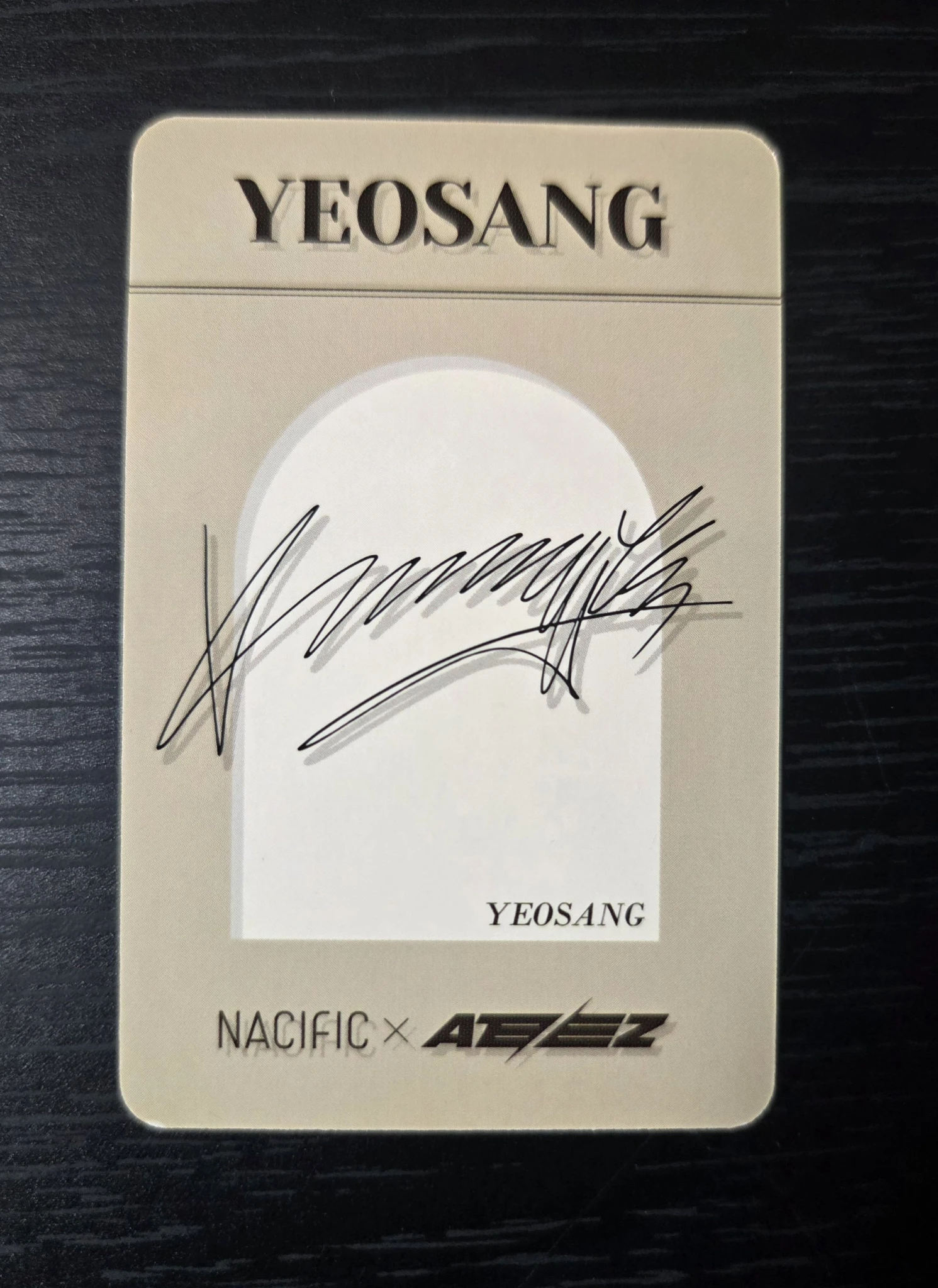 ATEEZ Yeosang ATEEZ - Yeosang - Ateez x Nacific Other round 9 nacific listing photo 3