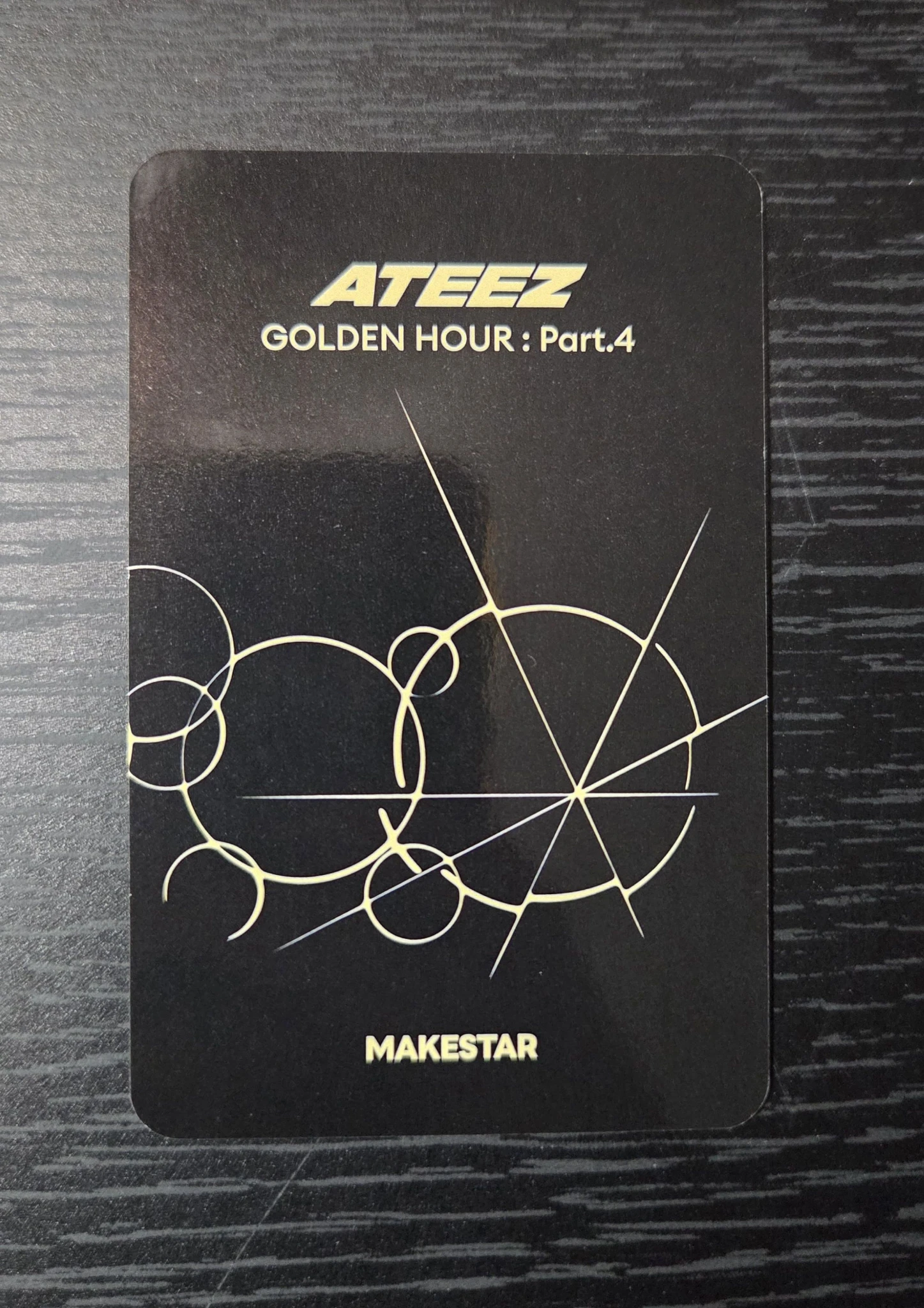 ATEEZ Yeosang ATEEZ - Yeosang - Golden Hour : Part.4 Album makestar lucky draw listing photo 3