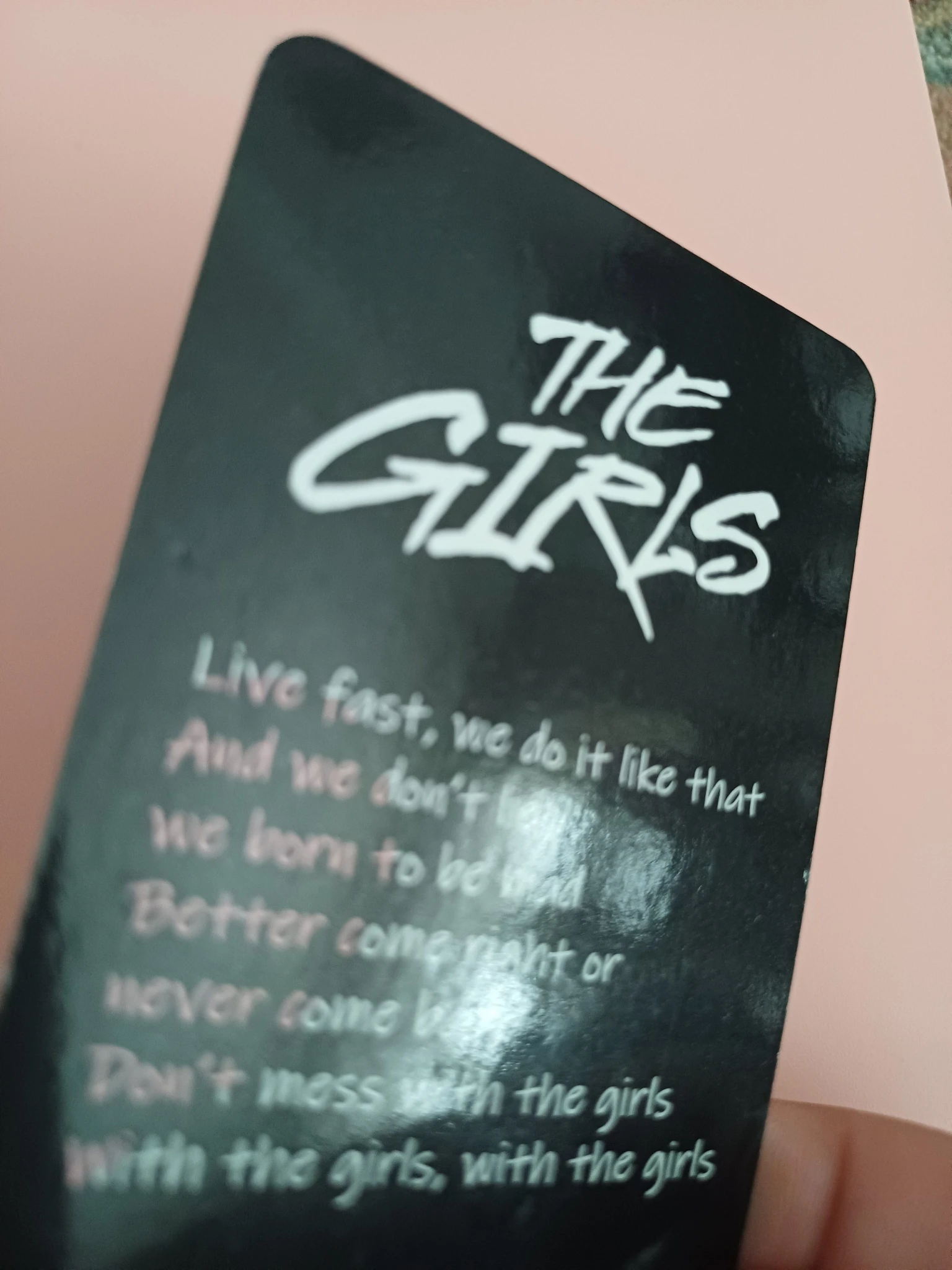 BLACKPINK Jisoo BLACKPINK - Jisoo - THE GIRLS (BLACKPINK THE GAME OST) Album reve ver. listing photo 3