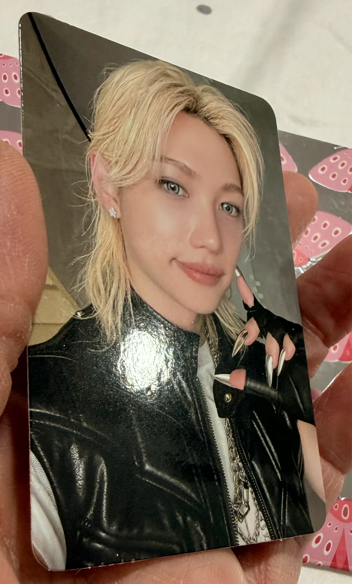 Stray Kids Felix Stray Kids - Felix - Do It Album pre-order benefit (pob) evil skzoo speaker version album photocard listing photo 3