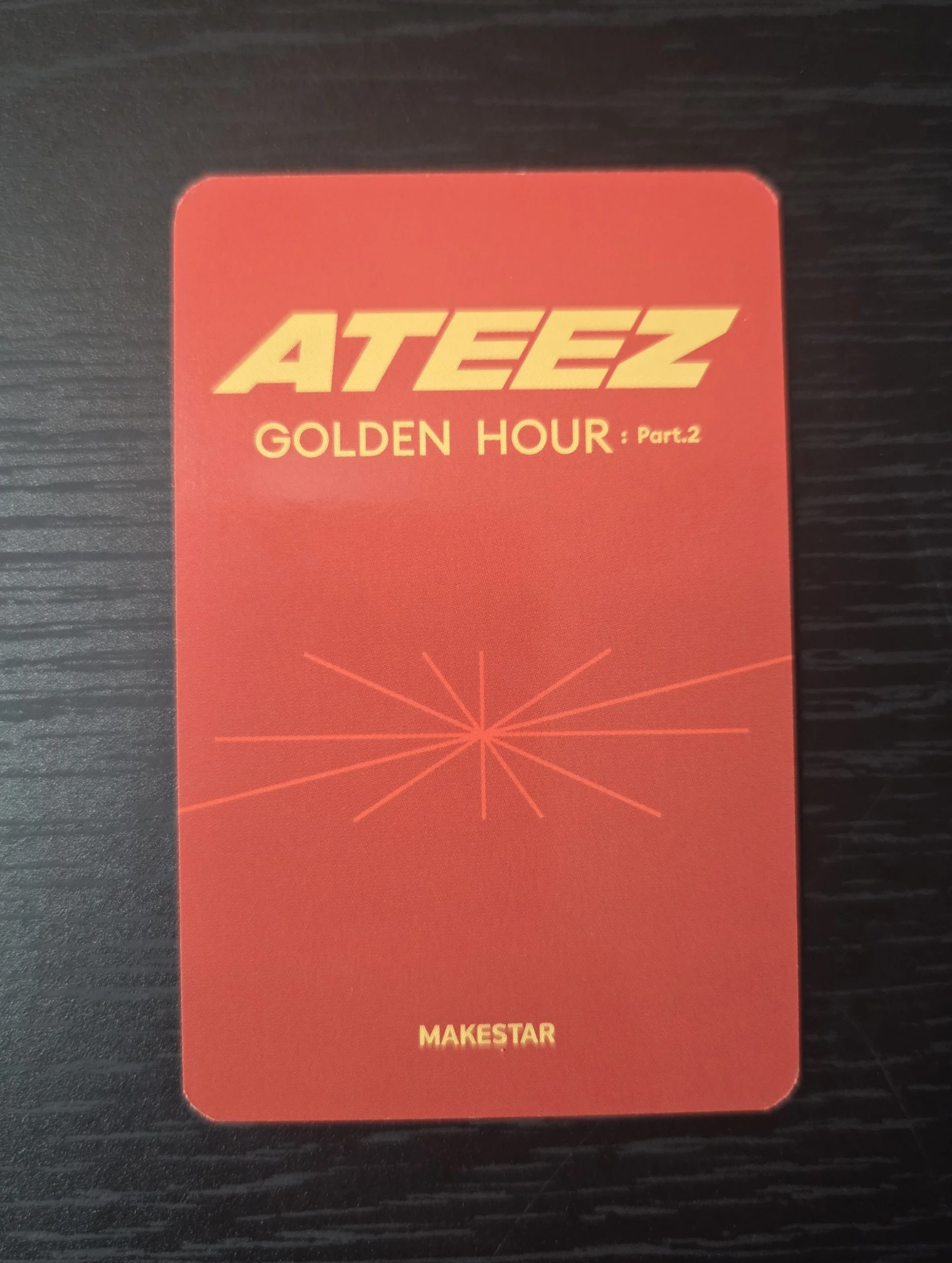 ATEEZ Seonghwa ATEEZ - Seonghwa - Golden Hour : Part 2 Album makestar listing photo 3