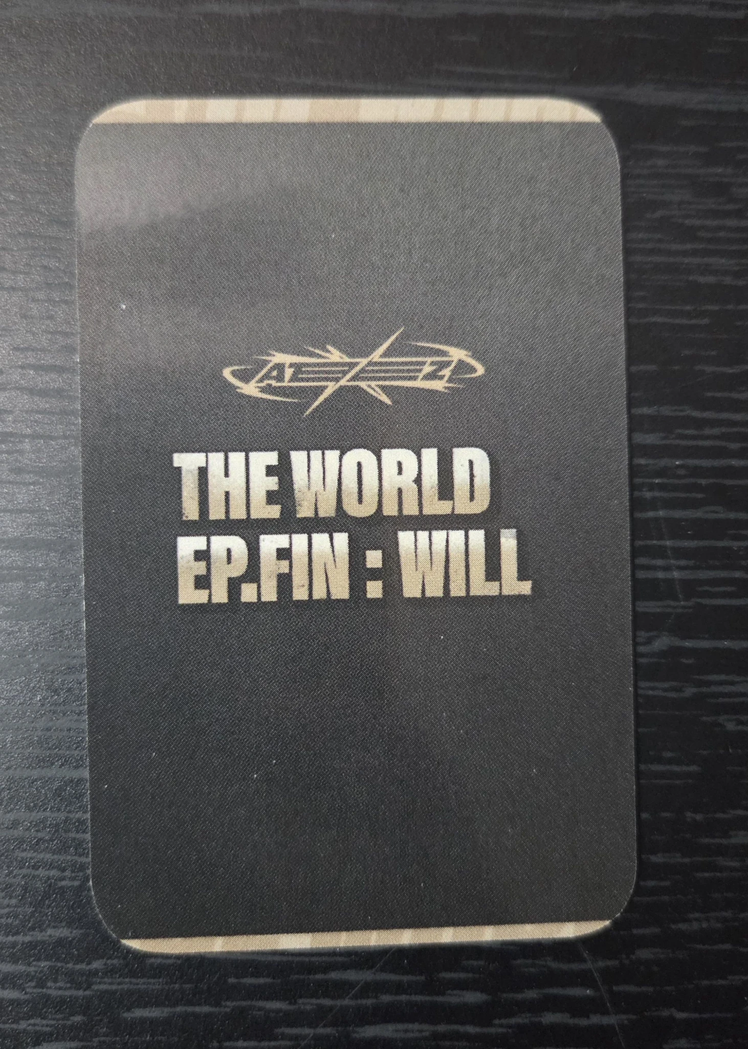 ATEEZ Seonghwa ATEEZ - Seonghwa - THE WORLD EP.FIN: WILL Album toktoq pob (pre-order benefit) round 2 listing photo 3