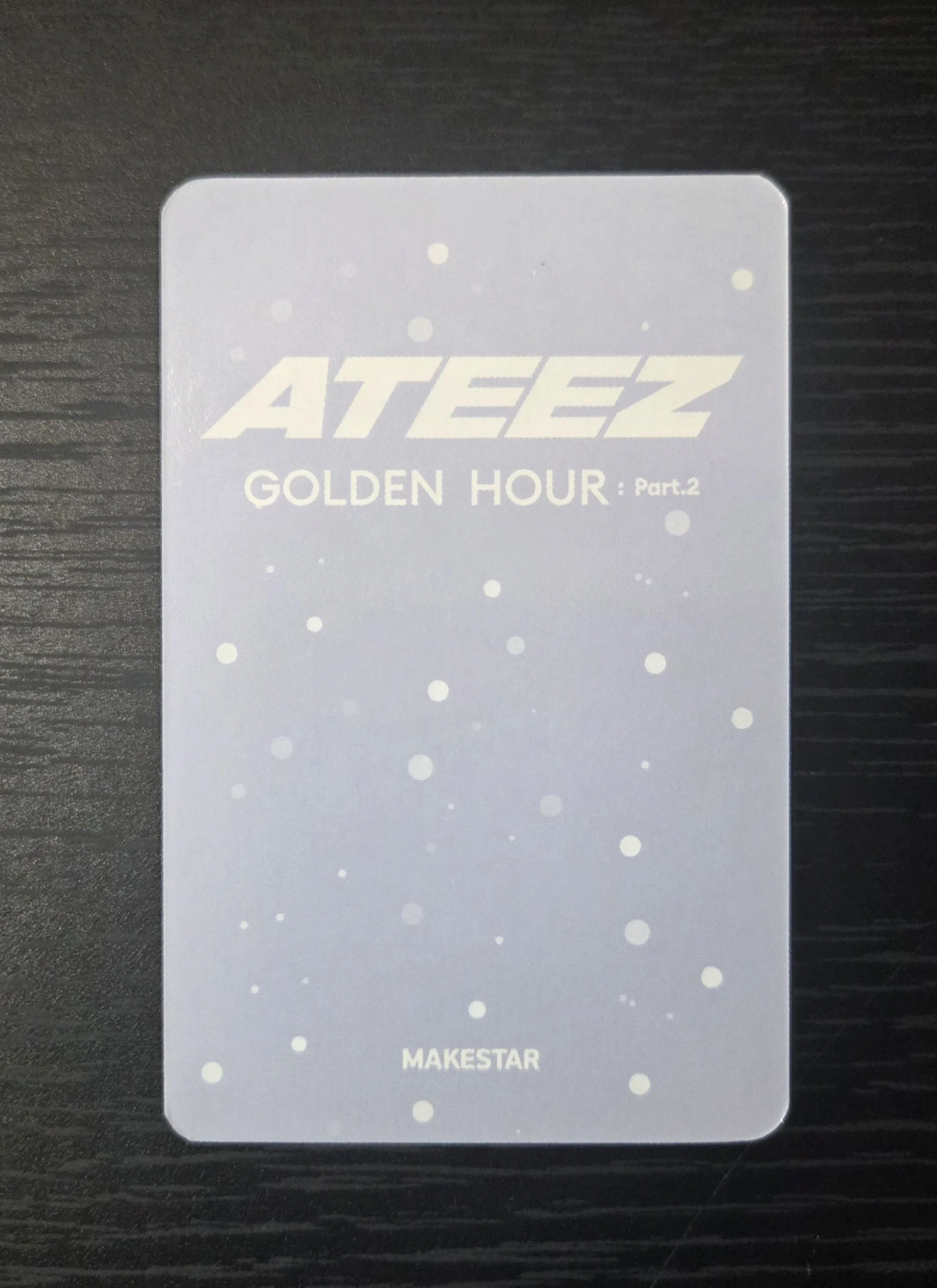 ATEEZ Seonghwa ATEEZ - Seonghwa - Golden Hour : Part 2 Album listing photo 3