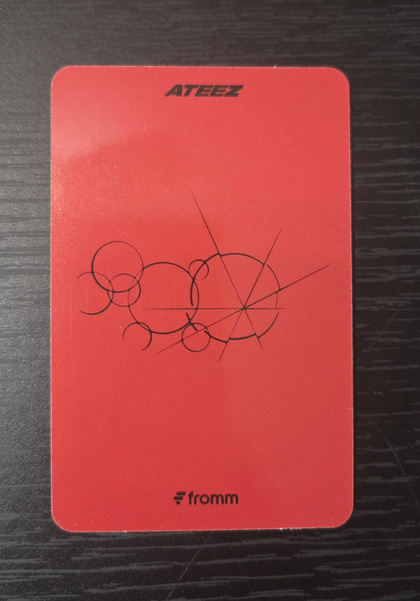 ATEEZ Seonghwa ATEEZ - Seonghwa - Golden Hour : Part.4 Album fromm store fansign round 2 listing photo 3