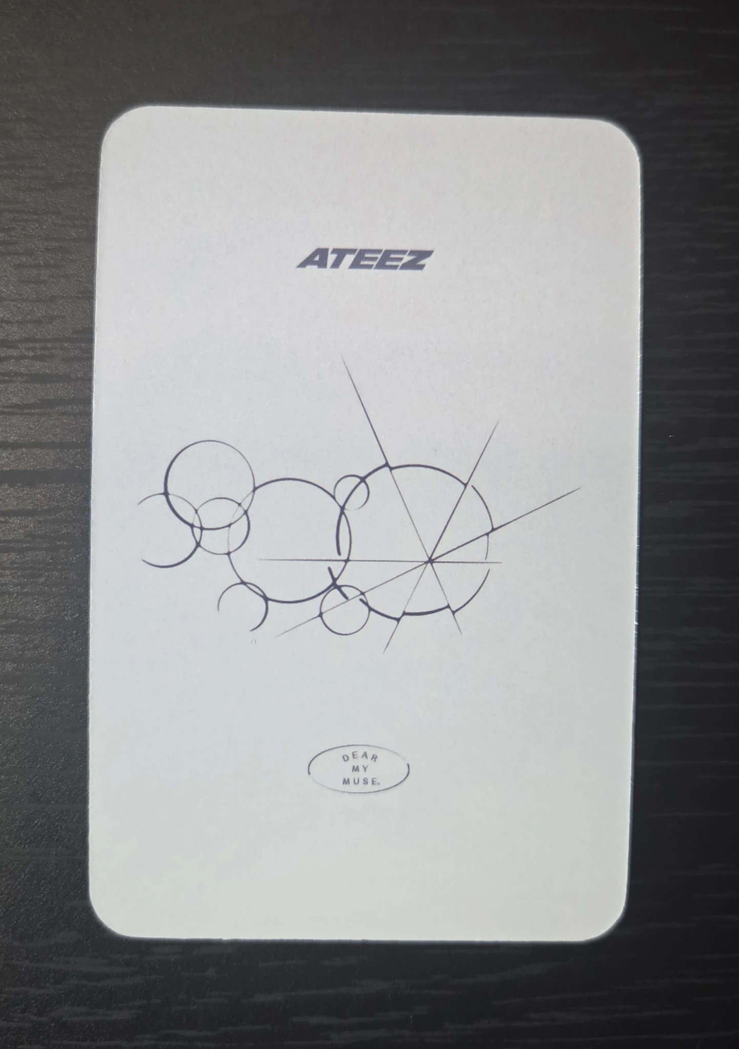 ATEEZ Seonghwa ATEEZ - Seonghwa - Golden Hour : Part.4 Album dear my muse (dmm) lucky draw round 1 version 2 listing photo 3