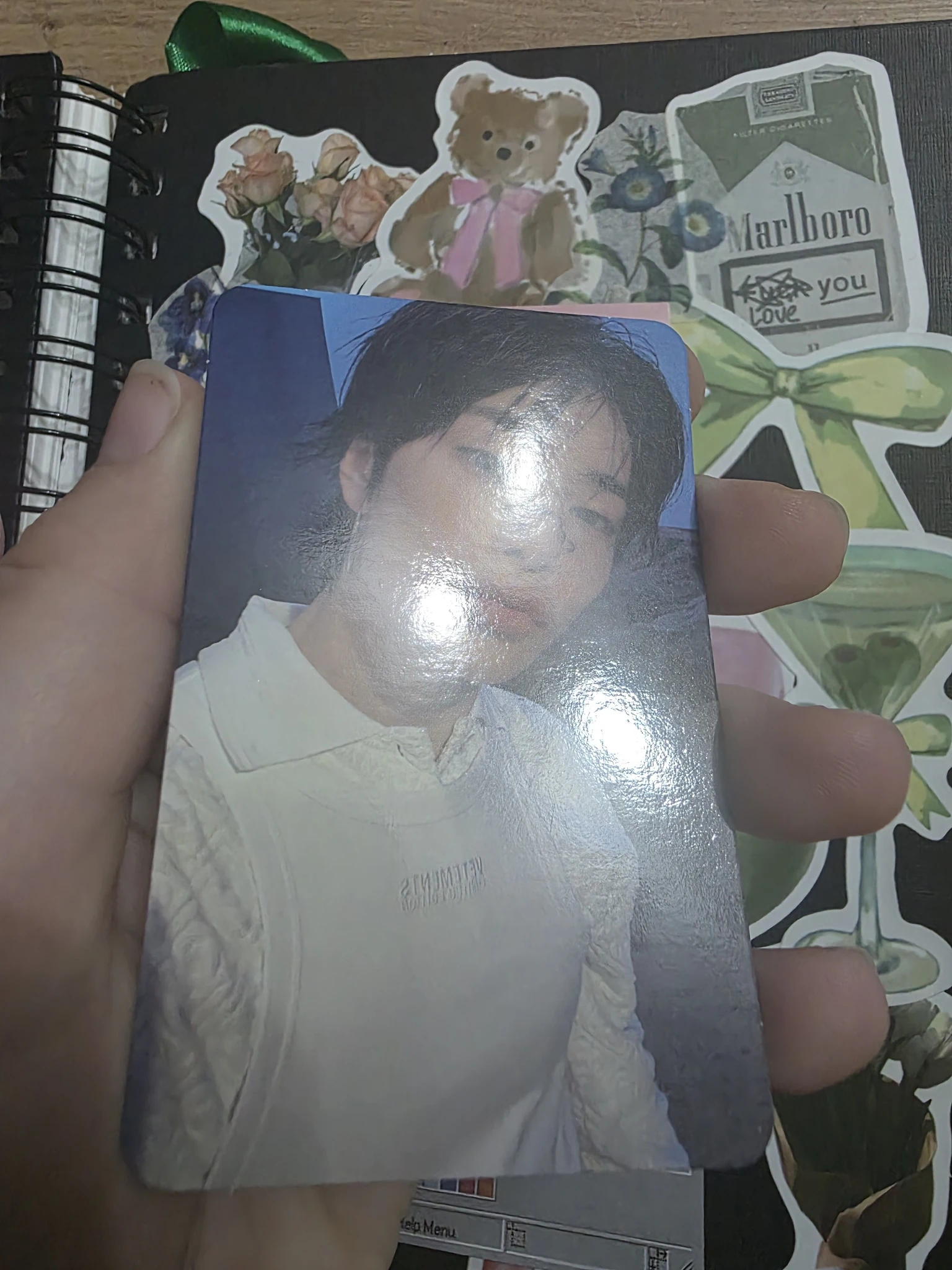 Stray Kids I.N Stray Kids - I.N - KARMA Album Hooray Version double-sided front side album photocard listing photo 3