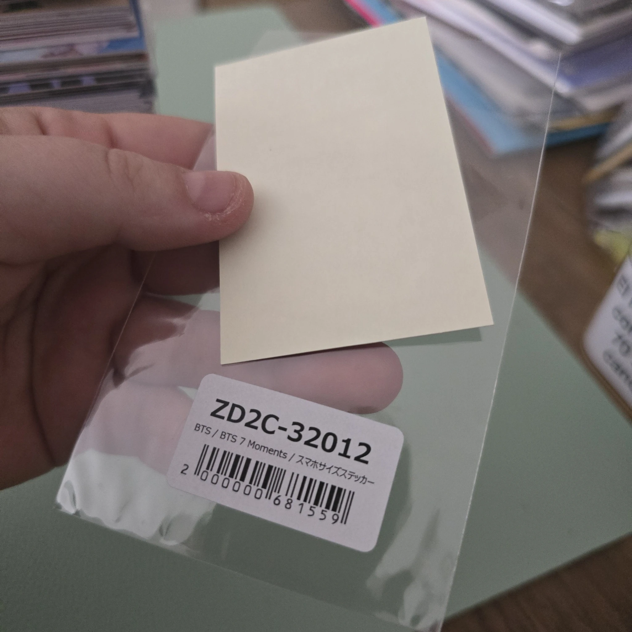 BTS BTS - Other universal music store pre-order benefit sticker listing photo 3