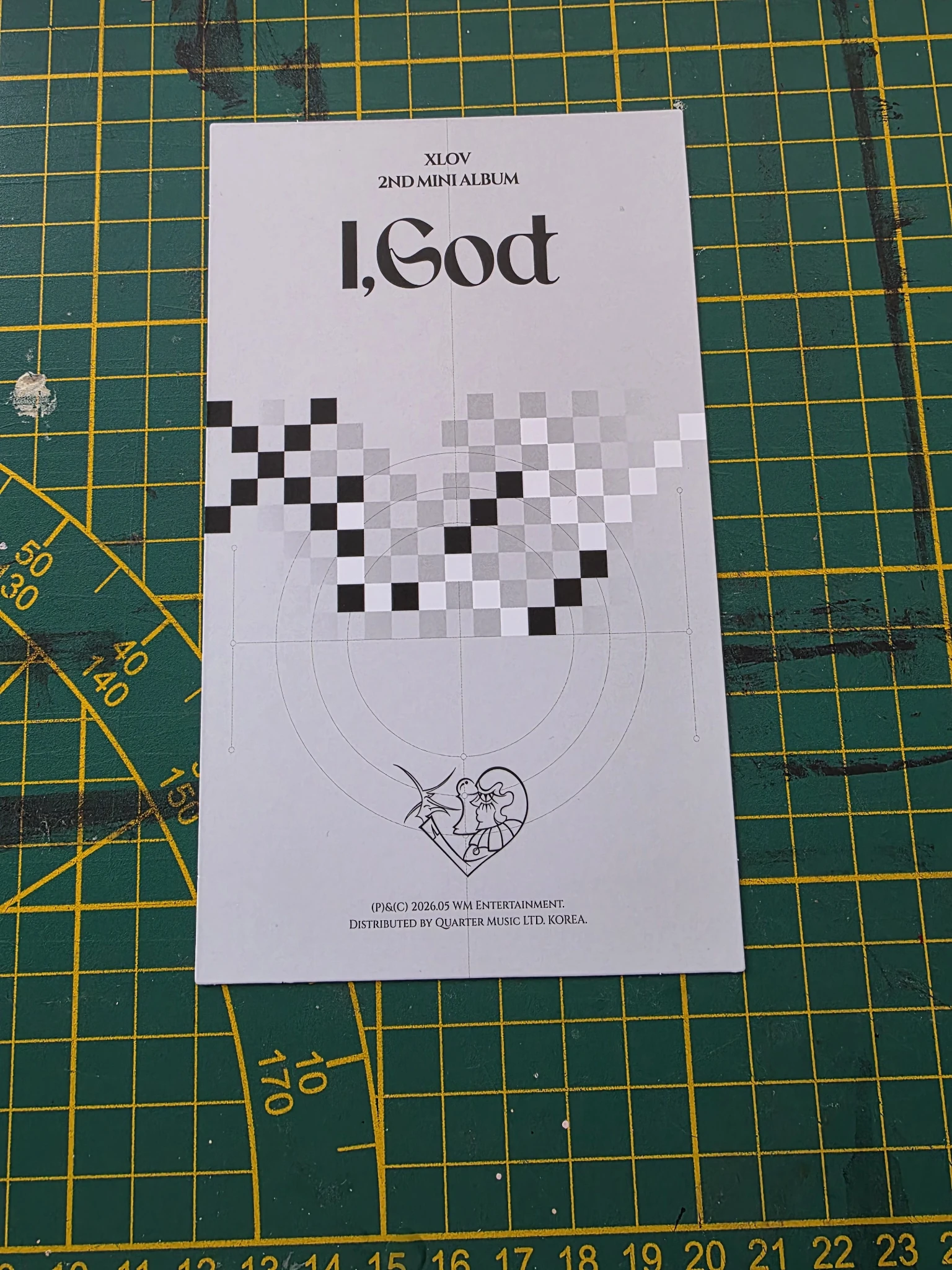 XLOV Wumuti XLOV - Wumuti - I, God Album mirror card album inclusion listing photo 3