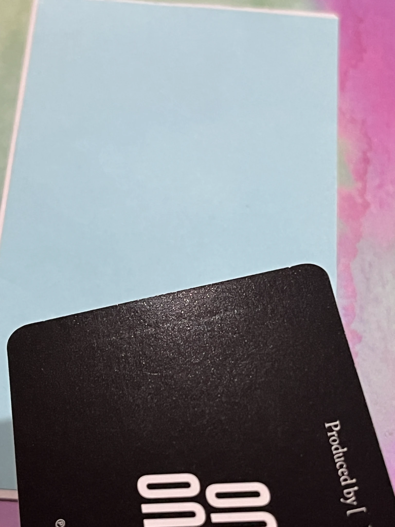 OnlyOneOf OnlyOneOf - KB & Love - Produced by [], Pt. 1 Album album photocard unit photocard black version listing photo 3