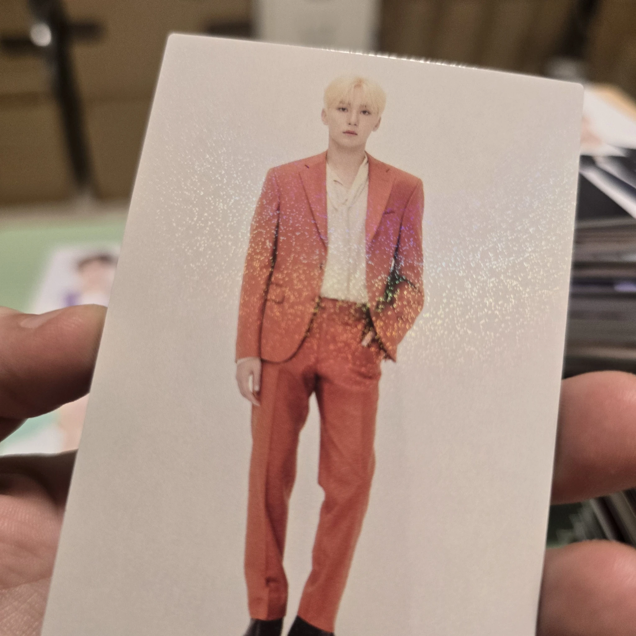 SEVENTEEN Seungkwan SEVENTEEN - Seungkwan - [BE THE SUN] WORLD TOUR Event trading card merch photocard japan listing photo 3