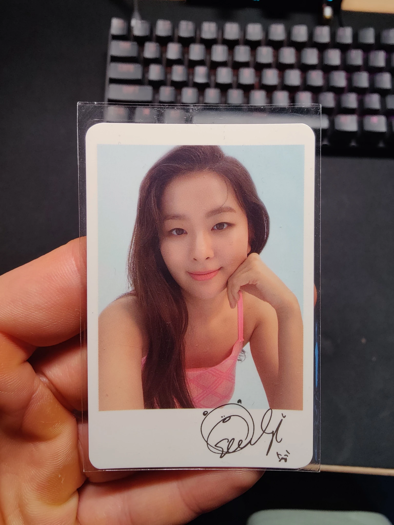 Red Velvet Seulgi Red Velvet - Seulgi - SEULGI X AMUSE 2022 Other purchase benefit brand collaboration amuse polaroid listing photo 3
