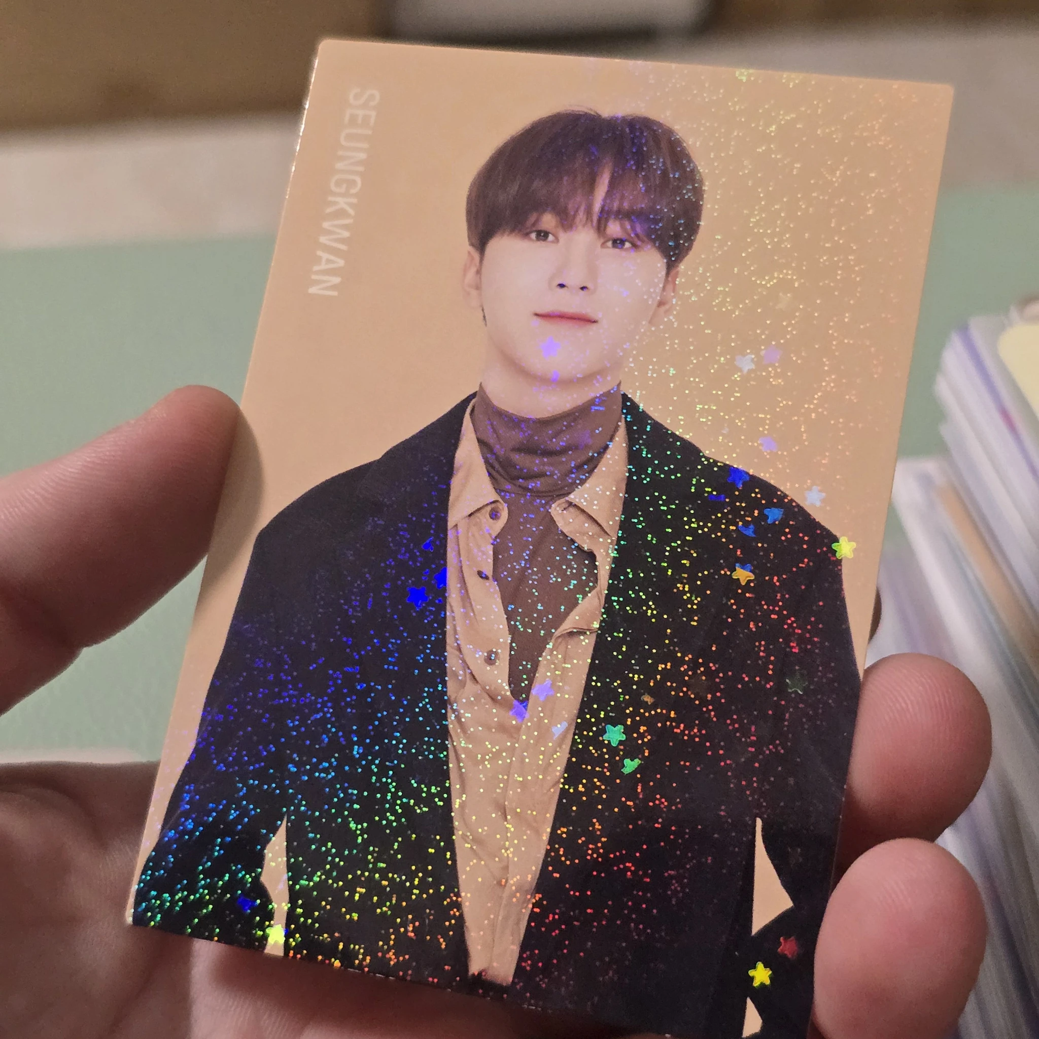 SEVENTEEN Seungkwan SEVENTEEN - Seungkwan - 2020 Winter Goods Merchandise Other japan trading card merch photocard holographic (hologram) listing photo 3