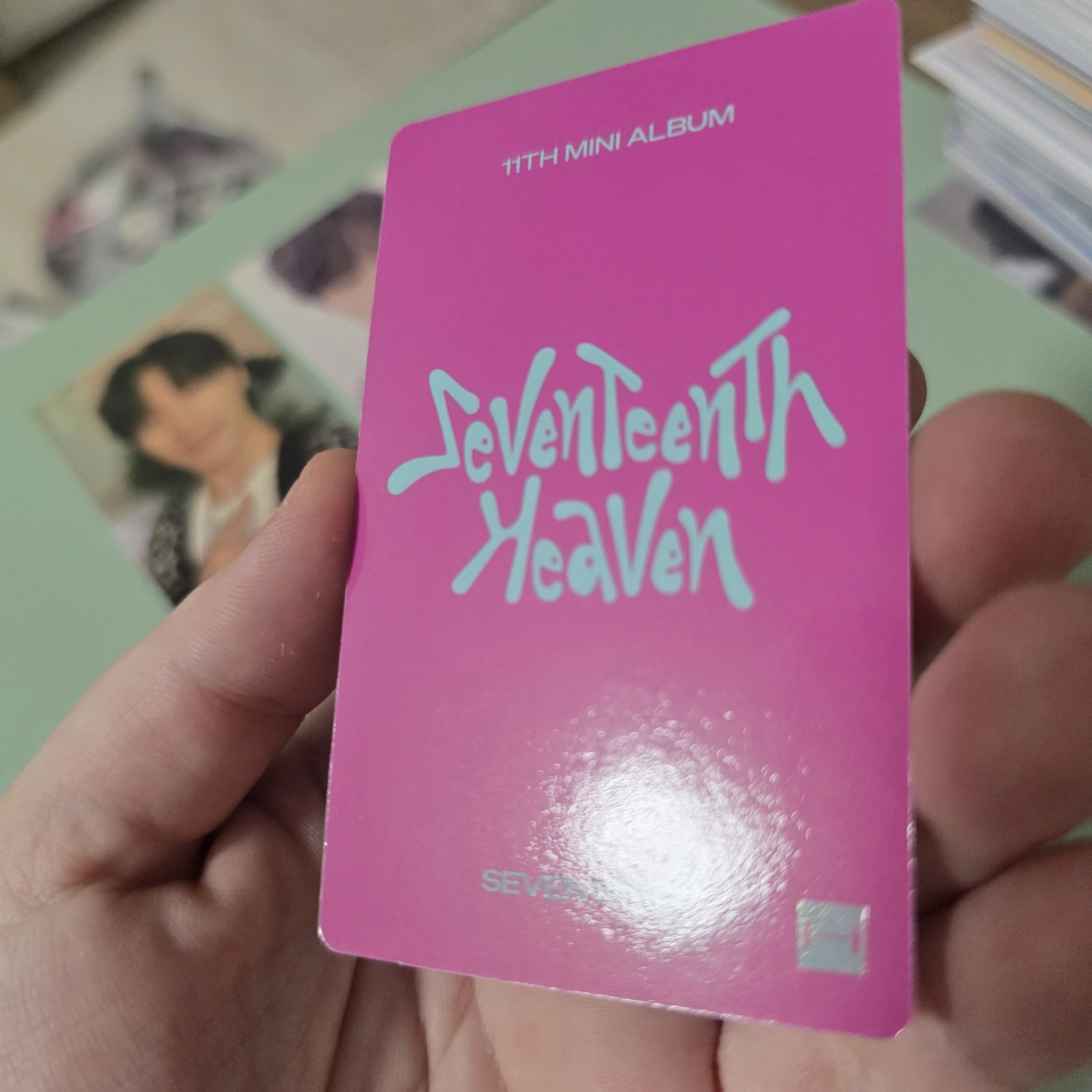 SEVENTEEN Joshua SEVENTEEN - Joshua - Seventeenth Heaven Album m2u lucky draw listing photo 3