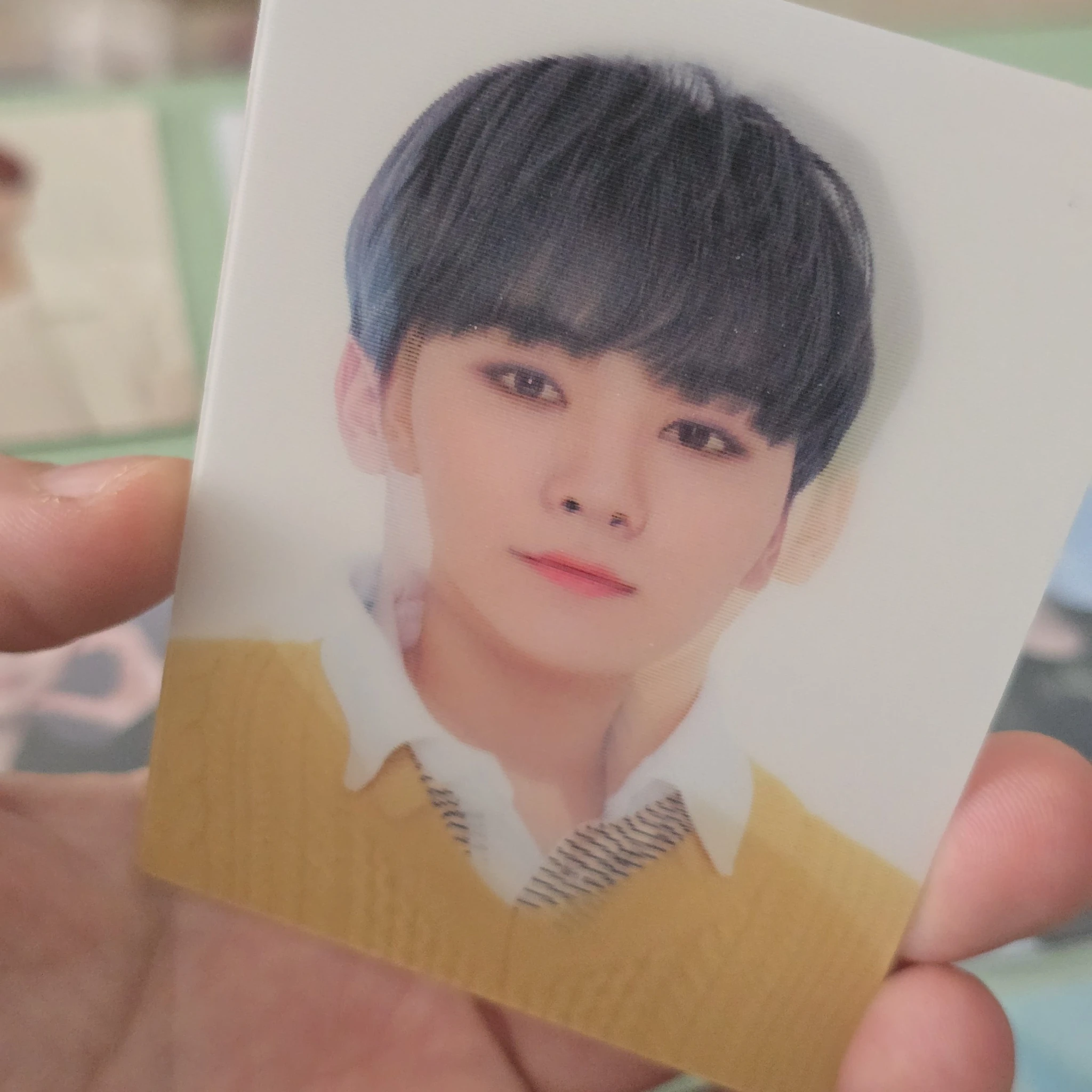 SEVENTEEN Seungkwan SEVENTEEN - Seungkwan - [HAPPY ENDING] SHOWCASE Event japan trading card merch photocard lenticular listing photo 3