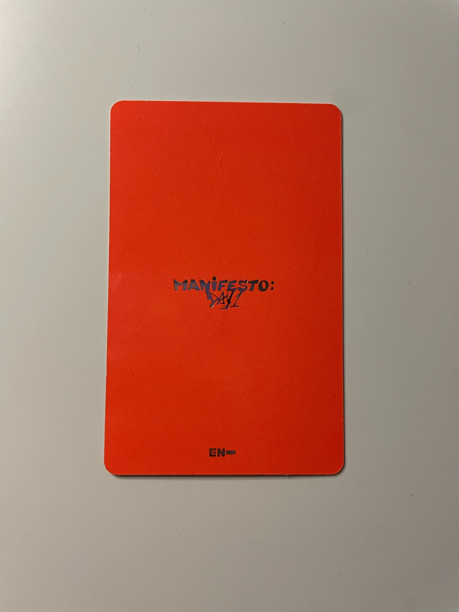ENHYPEN Jay ENHYPEN - Jay - MANIFESTO: DAY 1 Album album photocard korean album standard version D version M version J version listing photo 3
