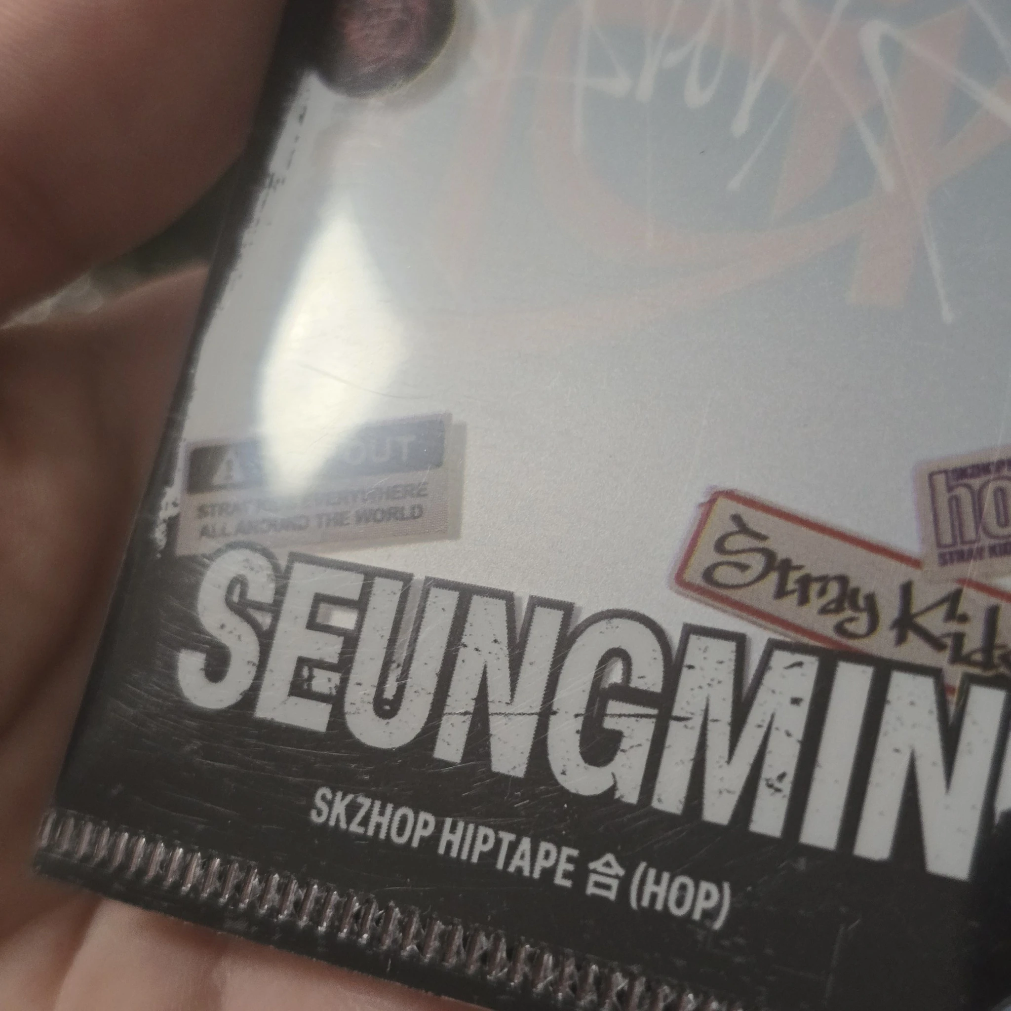 Stray Kids Seungmin Stray Kids - Seungmin - HOP Album L holder nemoz shop pob (pre-order benefit) translucent listing photo 3