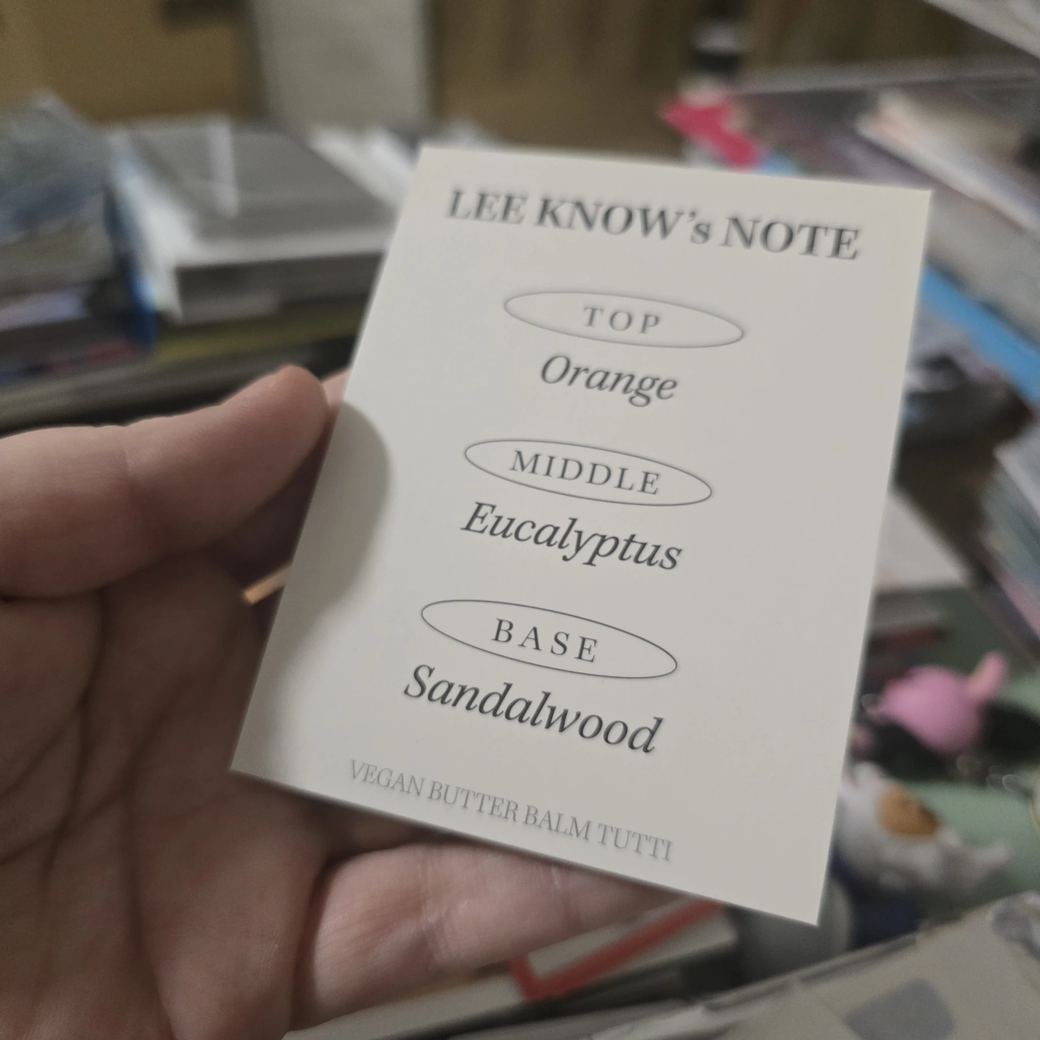Stray Kids Lee Know Stray Kids - Lee Know - NACIFIC x Stray Kids Other round 21 nacific brand collaboration mini postcard supplemental listing photo 3