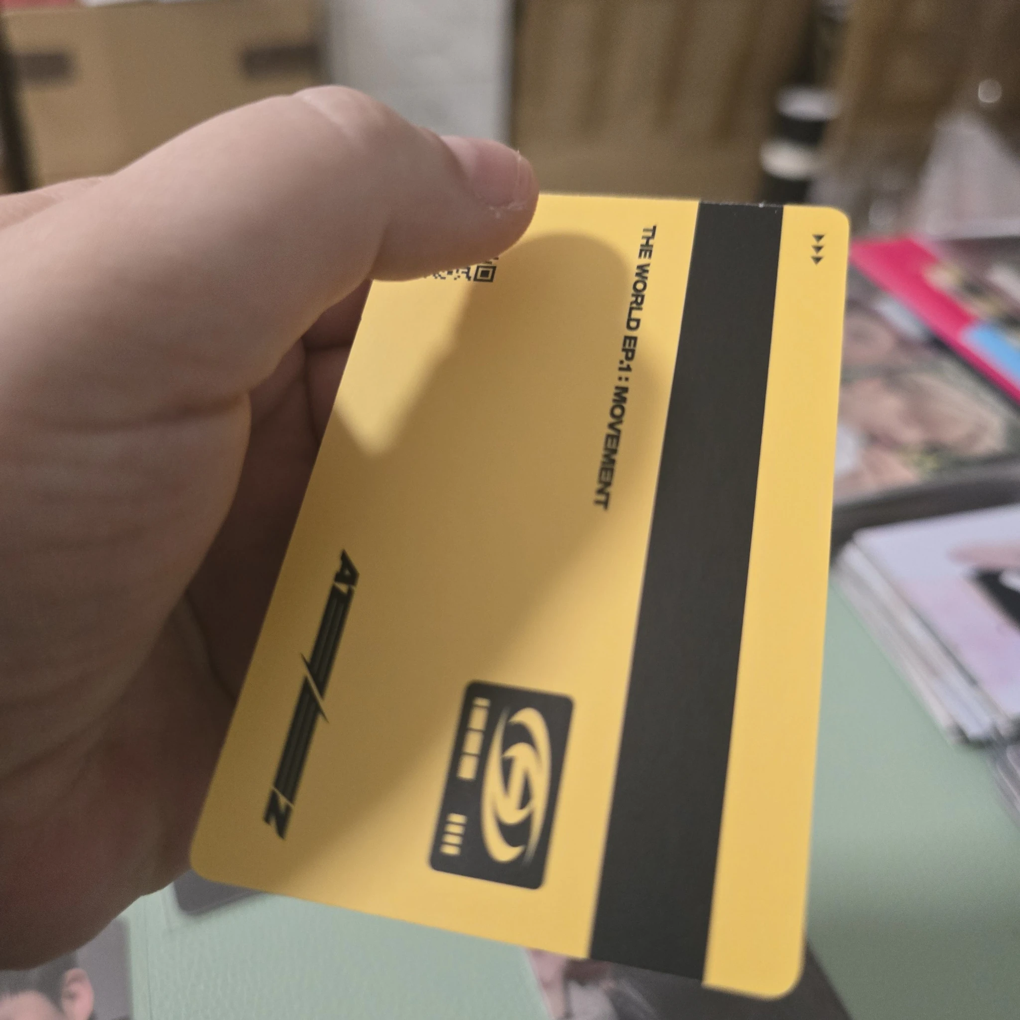 ATEEZ Jongho ATEEZ - Jongho - THE WORLD EP.1 : MOVEMENT Album album photocard diary version id card listing photo 3