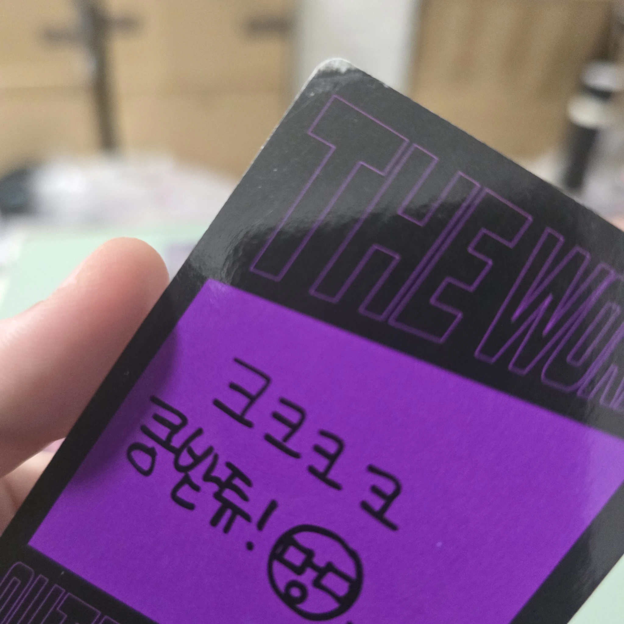 ATEEZ Jongho ATEEZ - Jongho - THE WORLD EP.2 : OUTLAW Album album photocard Z version version 2 listing photo 3