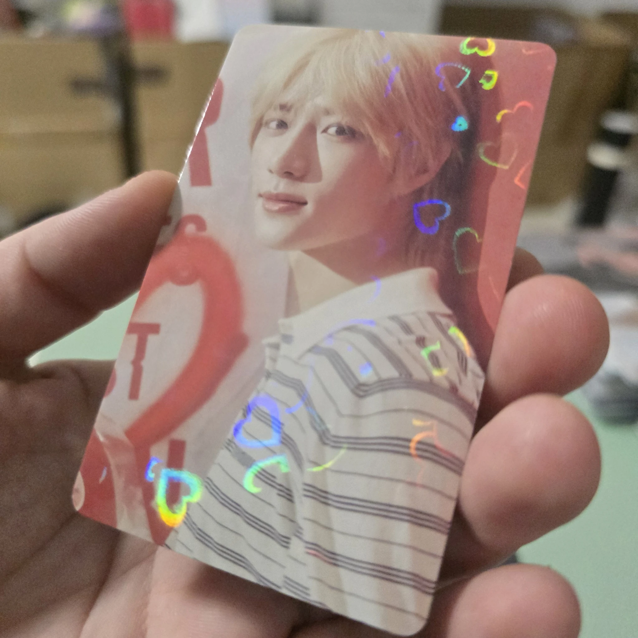 TOMORROW X TOGETHER Beomgyu TOMORROW X TOGETHER - Beomgyu - The Star Chapter: Sanctuary Album pob (pre-order benefit) weverse japan shop (wvj) holographic (hologram) standard version listing photo 3