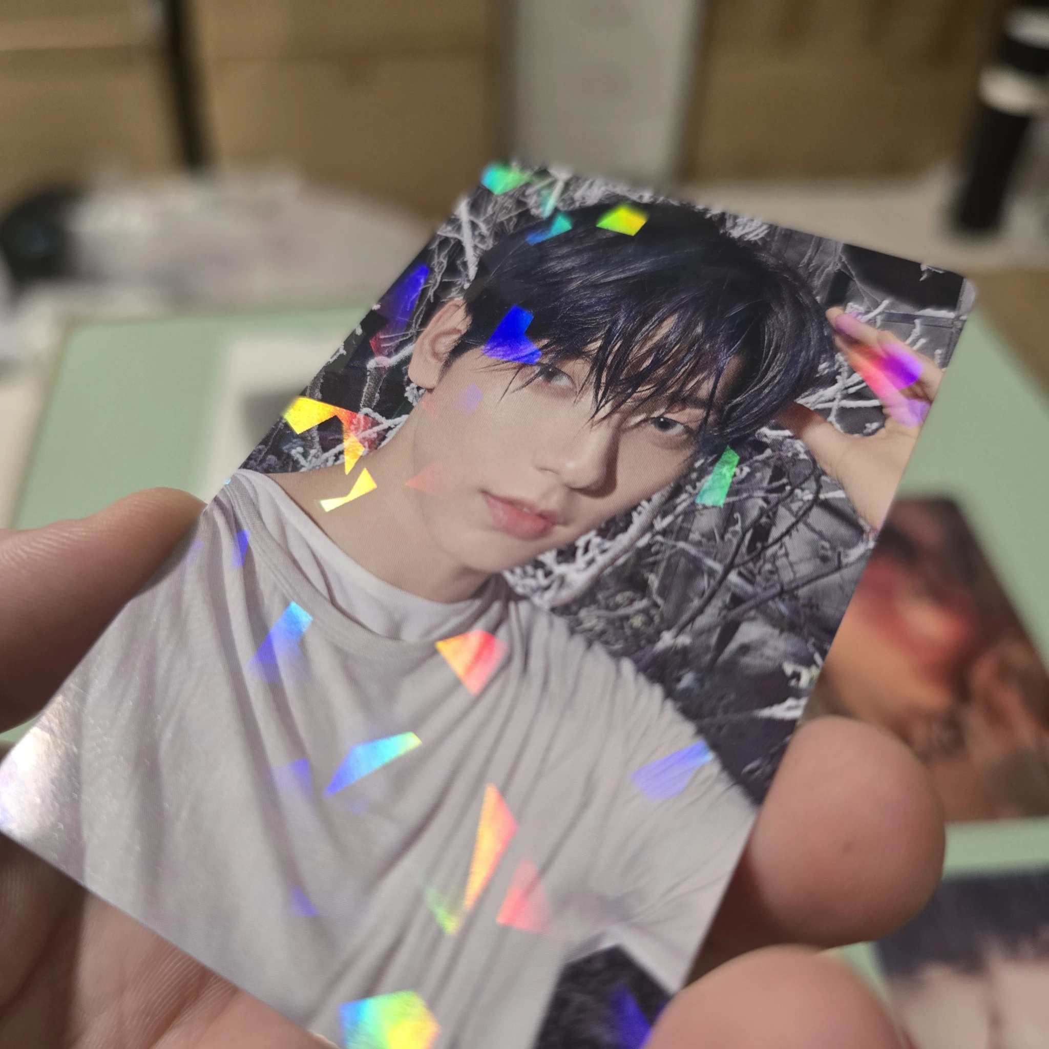 TOMORROW X TOGETHER Soobin TOMORROW X TOGETHER - Soobin - The Star Chapter: Sanctuary Album pre-order benefit (pob) angel version weverse japan listing photo 3