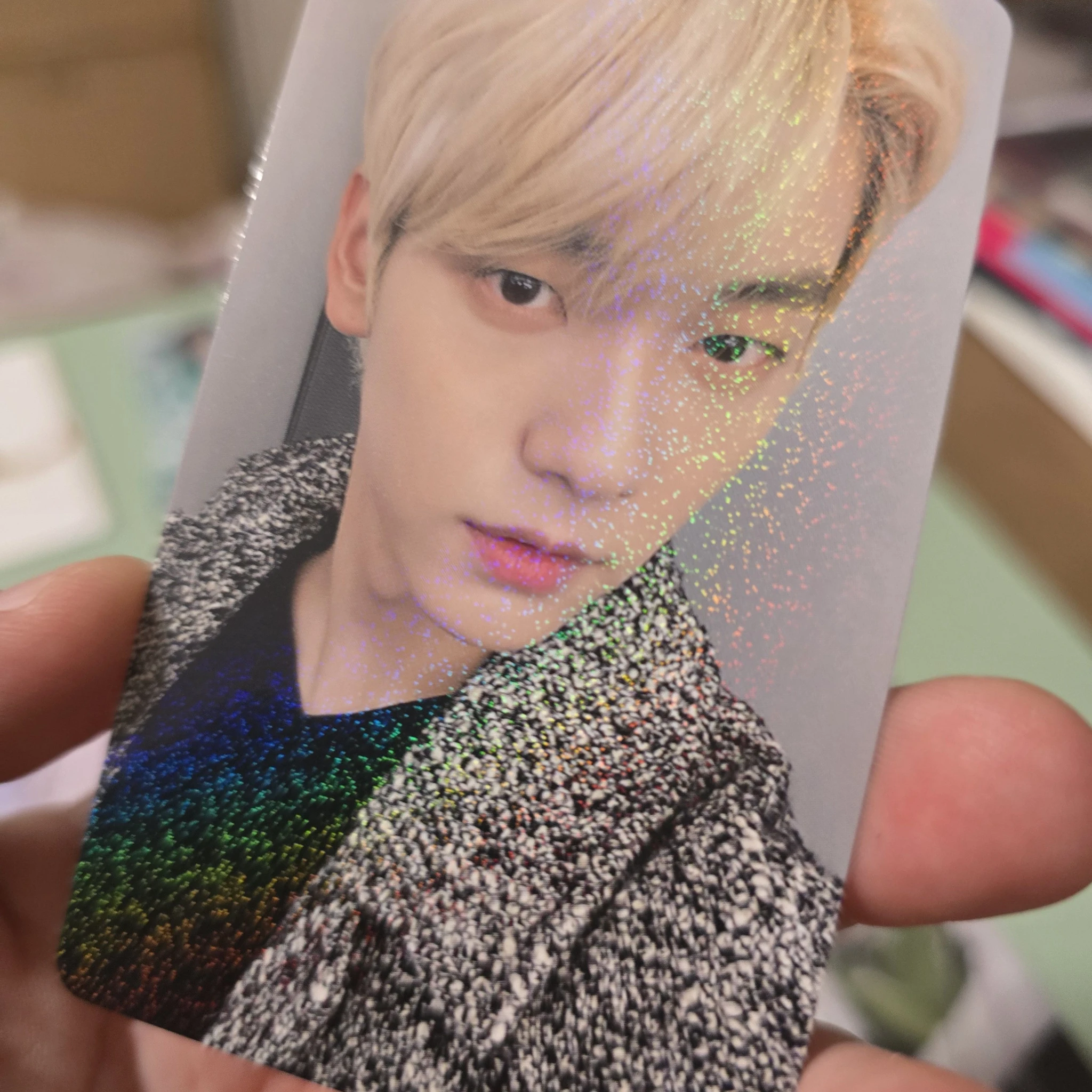 TOMORROW X TOGETHER Soobin TOMORROW X TOGETHER - Soobin - The Name Chapter: Temptation Album pre-order benefit weverse japan hologram listing photo 3
