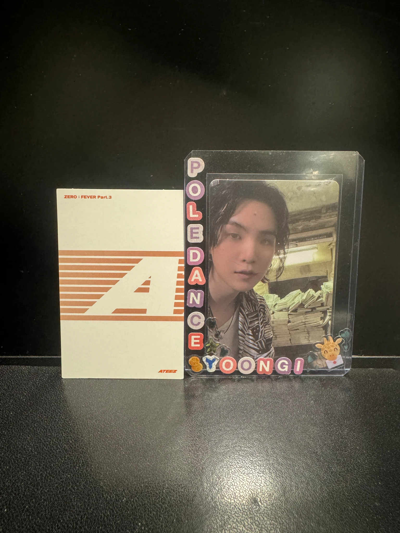 ATEEZ Hongjoong ATEEZ - Hongjoong - ZERO : FEVER Part.3 Album album photocard diary version limited version listing photo 3