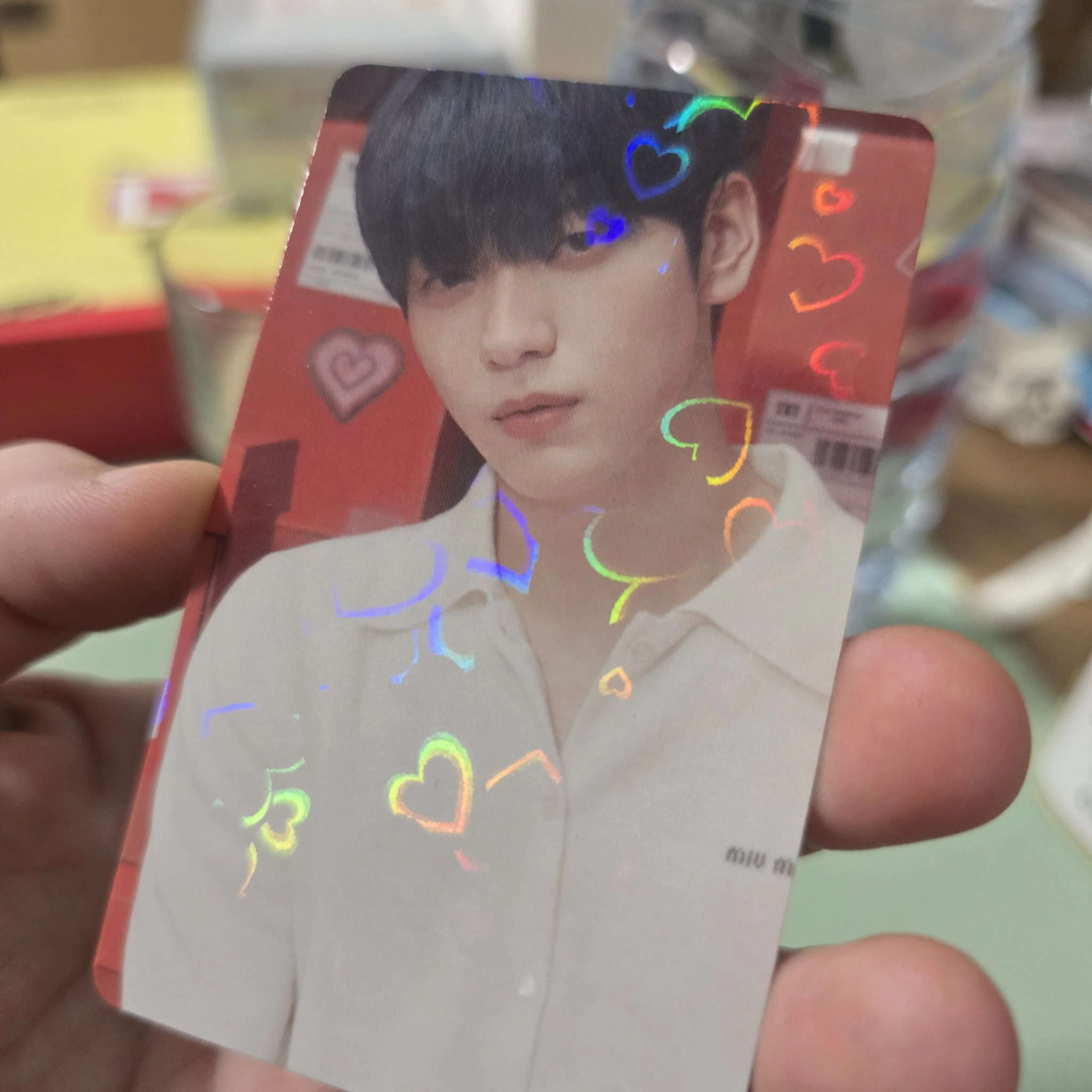 TOMORROW X TOGETHER Soobin TOMORROW X TOGETHER - Soobin - The Star Chapter: Sanctuary Album pob (pre-order benefit) weverse japan shop (wvj) holographic (hologram) standard version listing photo 3